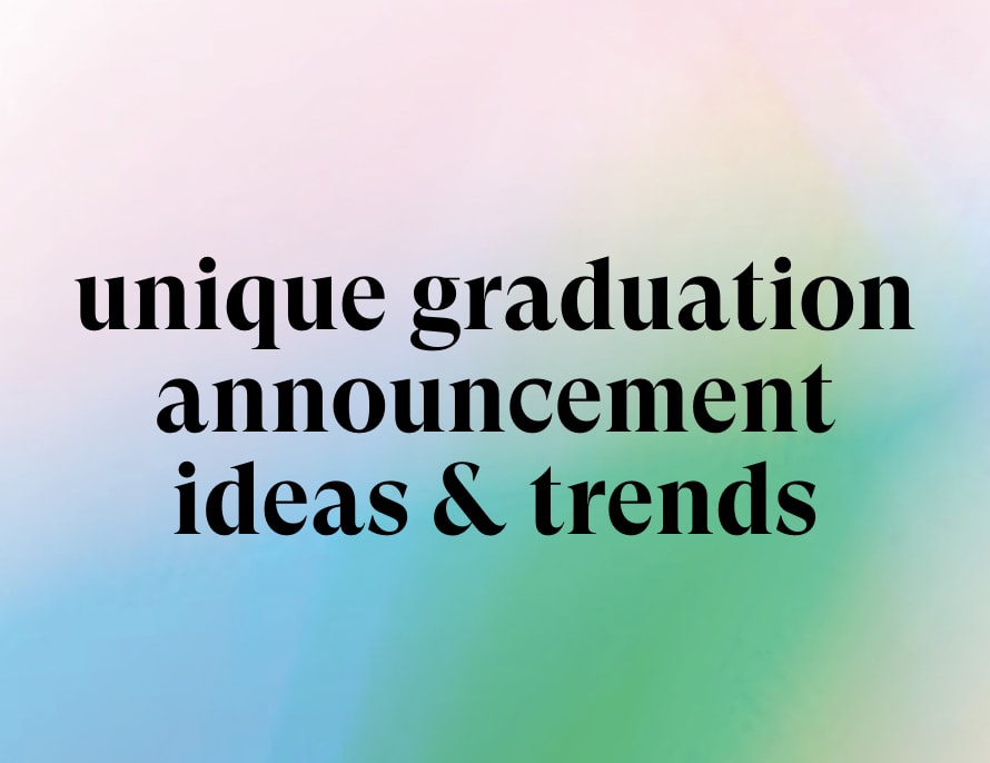 Unique Graduation Announcement Ideas & Trends