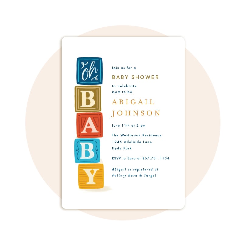 Shop by Category: Baby Shower Invitations