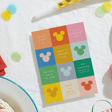 Disney Invitations