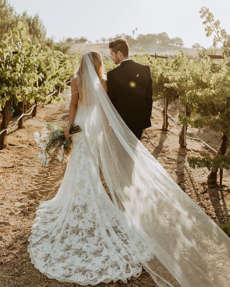 Vineyard wedding image