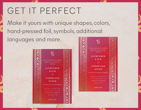 Tablet Get It Perfect Indian Wedding Inv