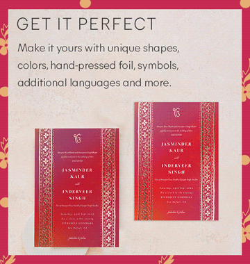 Mob Get It Perfect Indian Wedding Inv