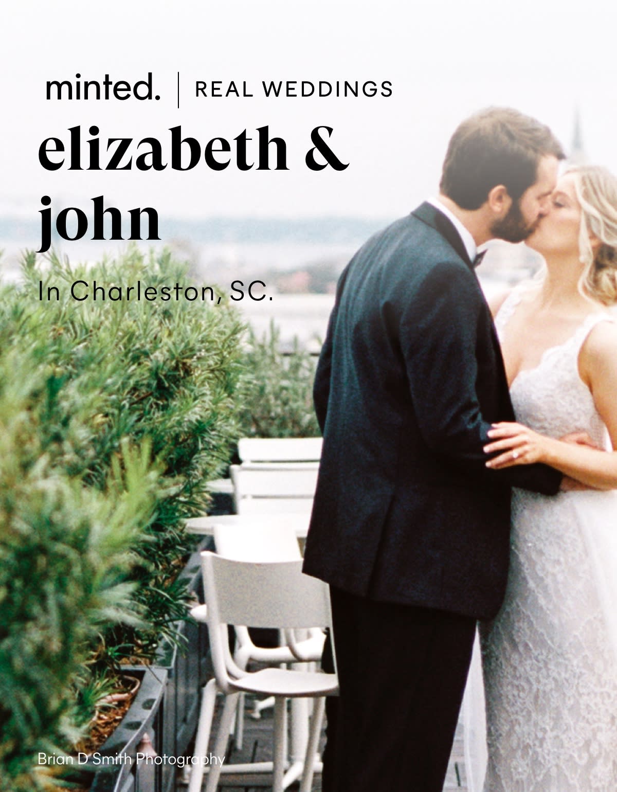 Minted Real Weddings: Elizabeth & John