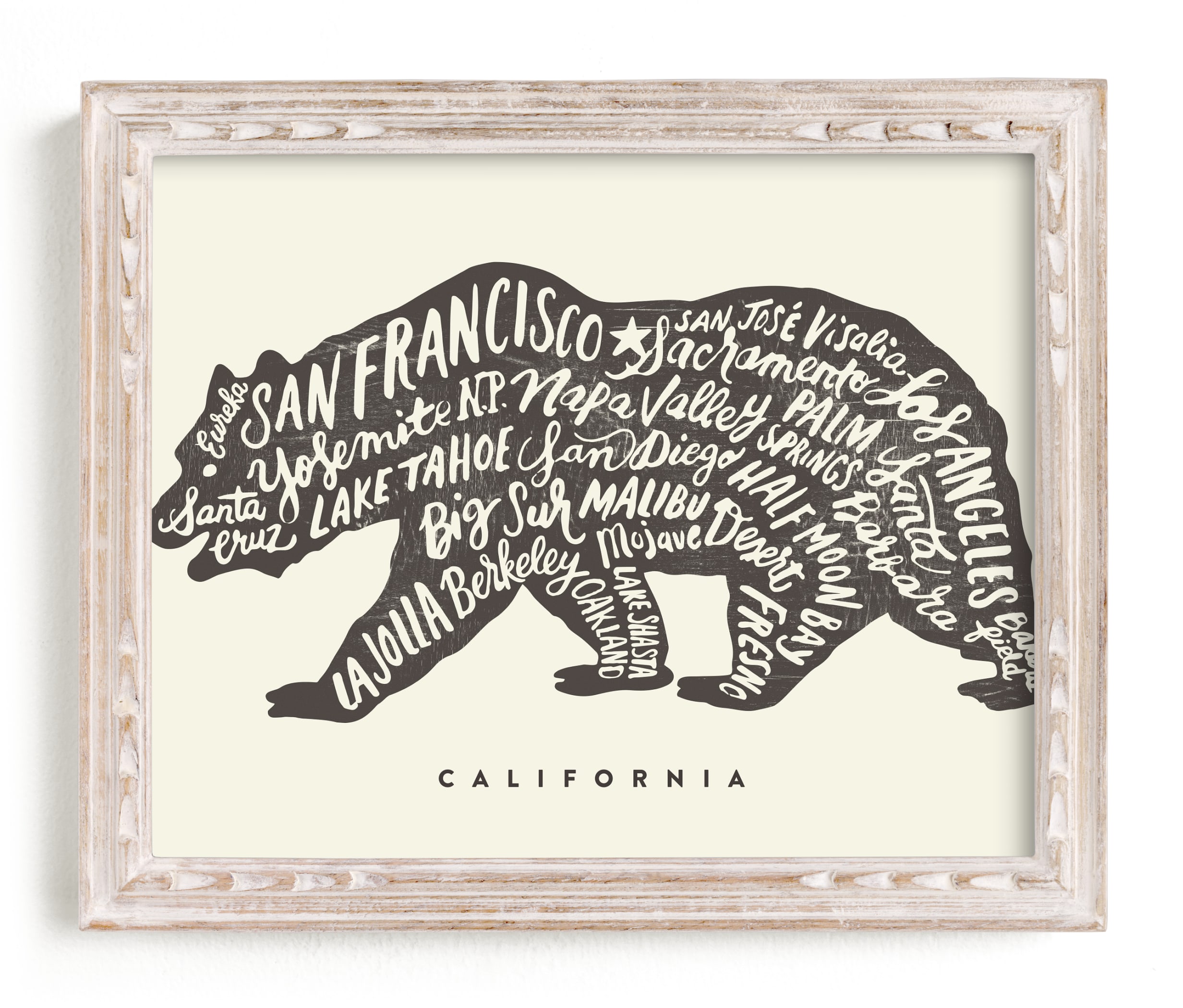 California Bear Wall Art Prints by Griffinbell Paper Co. Minted