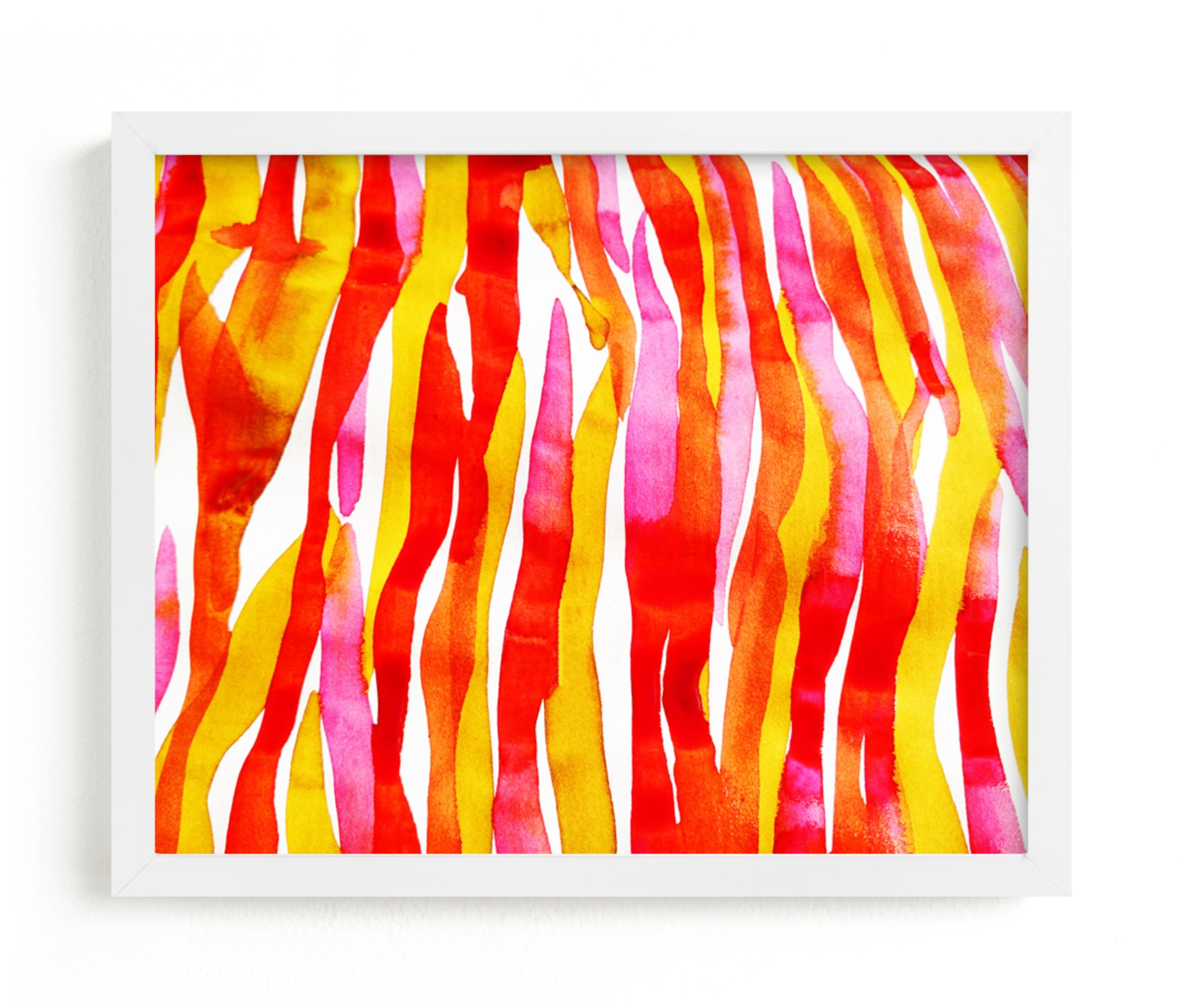 "Colourburst8" - Art Print by Miranda Mol in beautiful frame options and a variety of sizes.