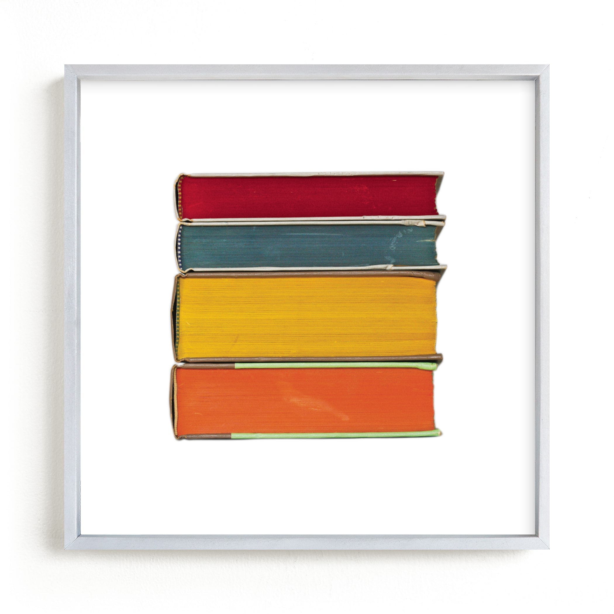"Stacked" - Limited Edition Art Print by Sheila Corcoran in beautiful frame options and a variety of sizes.