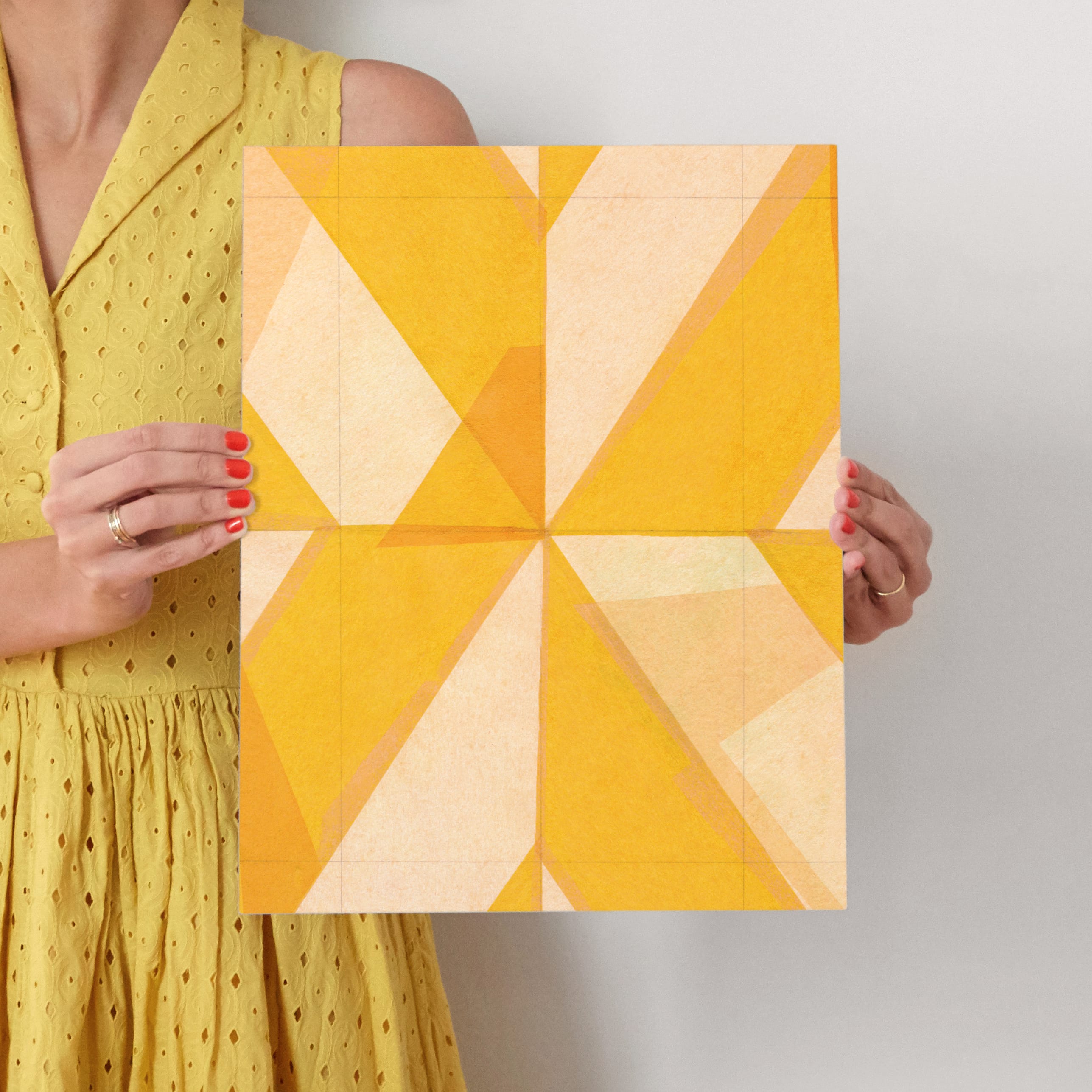 Abstract Layers 1 Wall Art Prints by Kelly Nasuta Minted