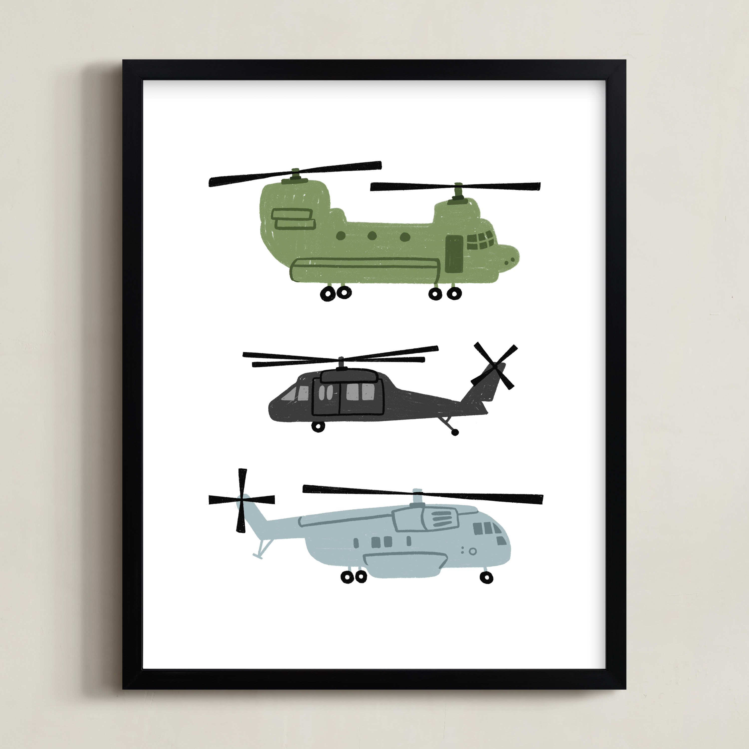 Chopters Children's Art Print