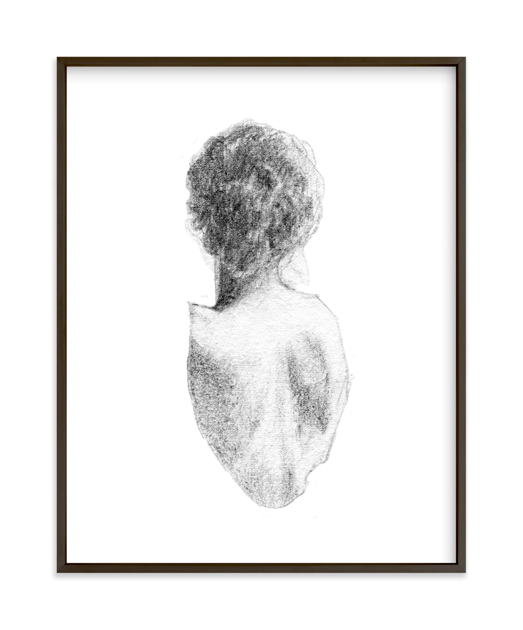 "Figure Drawing No.17" - Limited Edition Art Print by Jess Blazejewski in beautiful frame options and a variety of sizes.