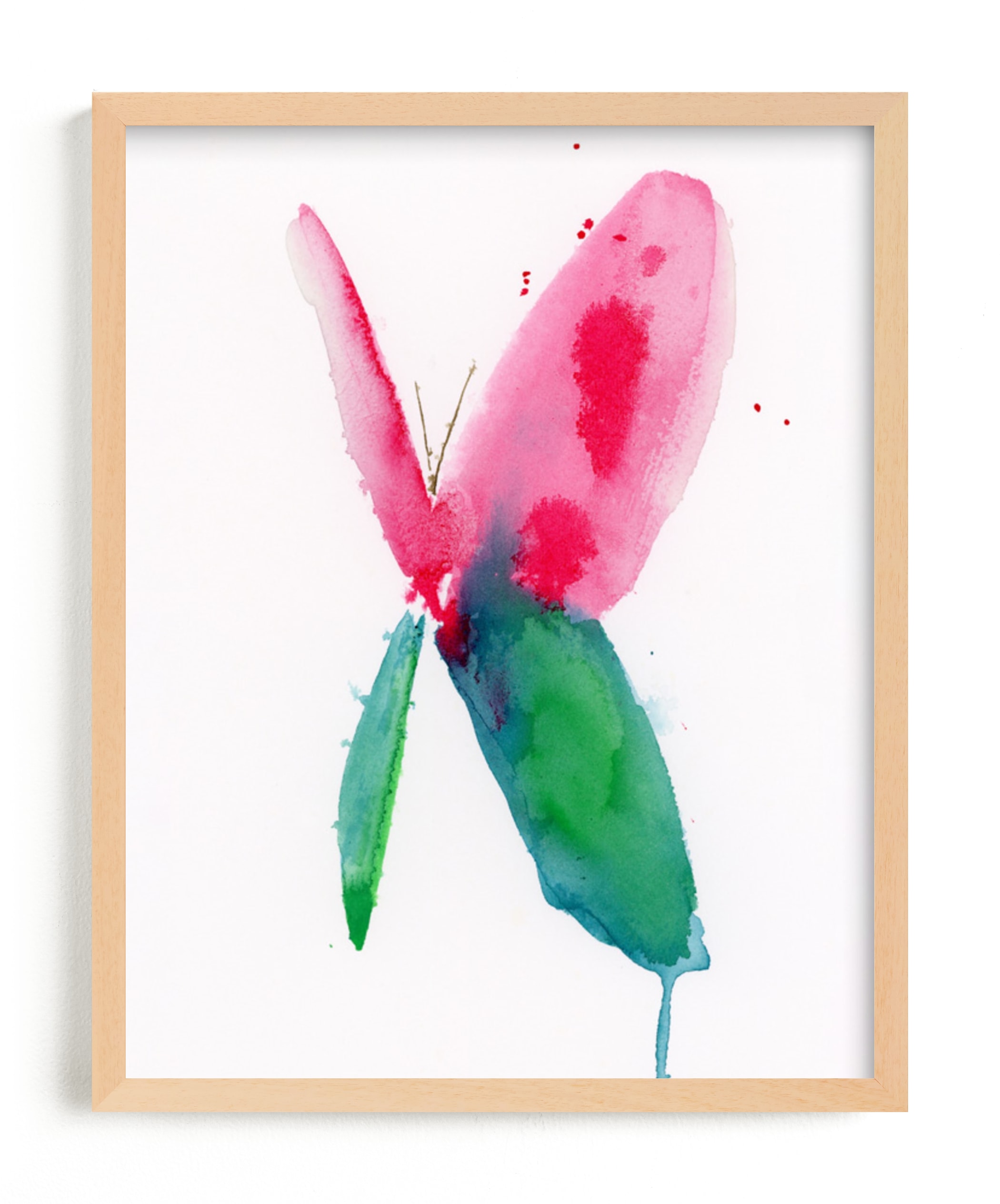"Butterfly Whimsy" - Art Print by Lindsay Megahed in beautiful frame options and a variety of sizes.