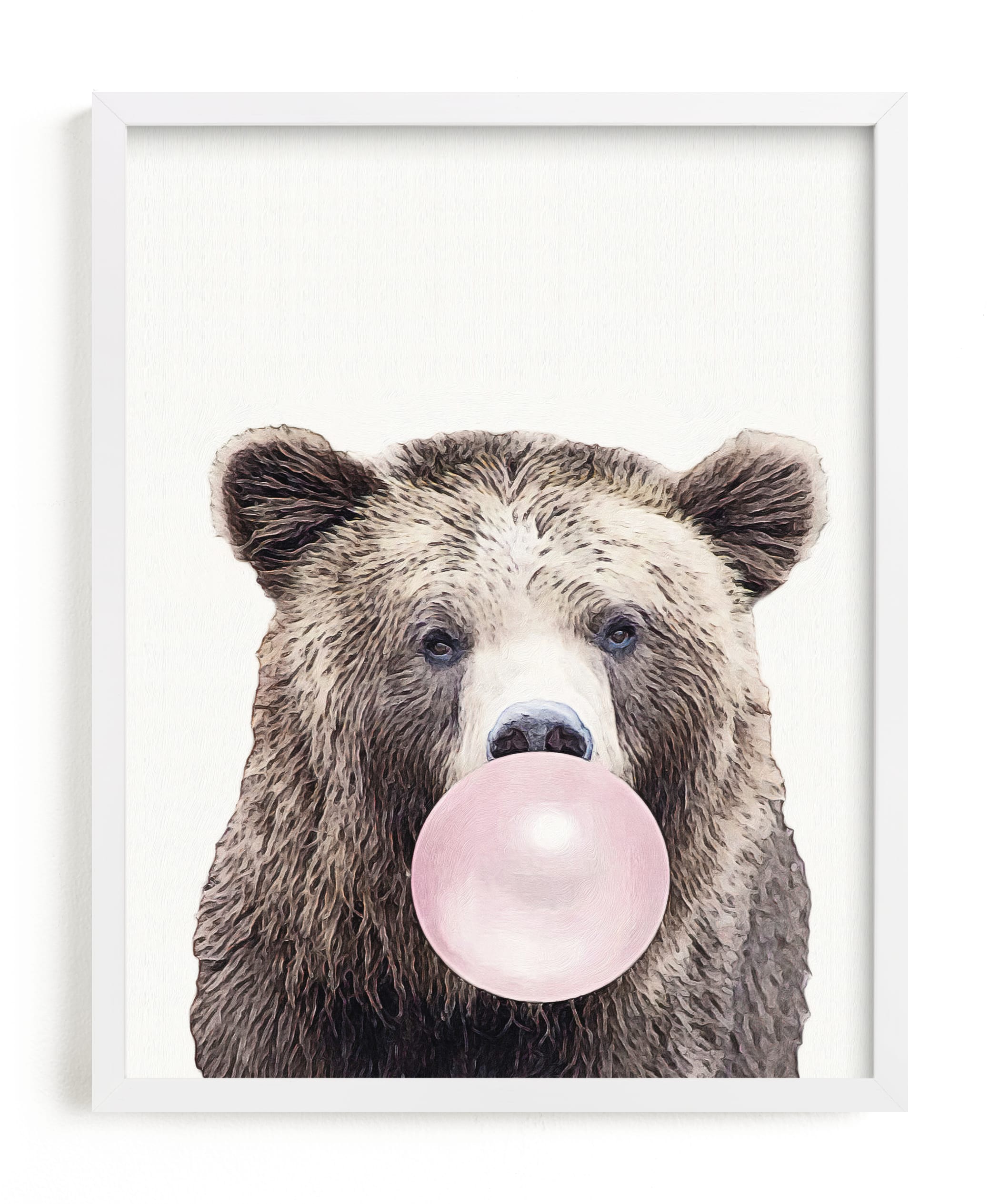 Bubblegum: Bear Children's Art Print
