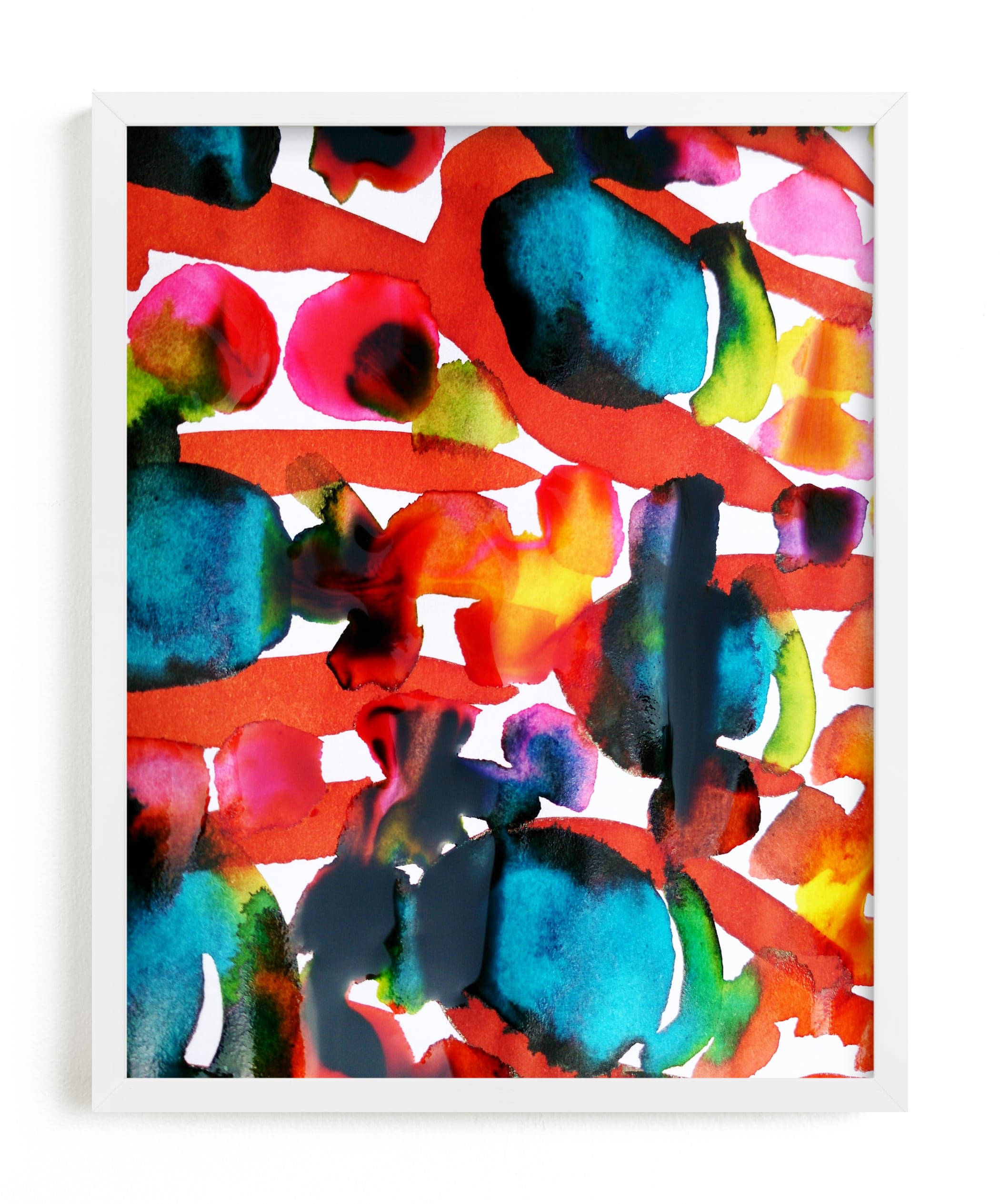 "Colorburst9" - Art Print by Miranda Mol in beautiful frame options and a variety of sizes.