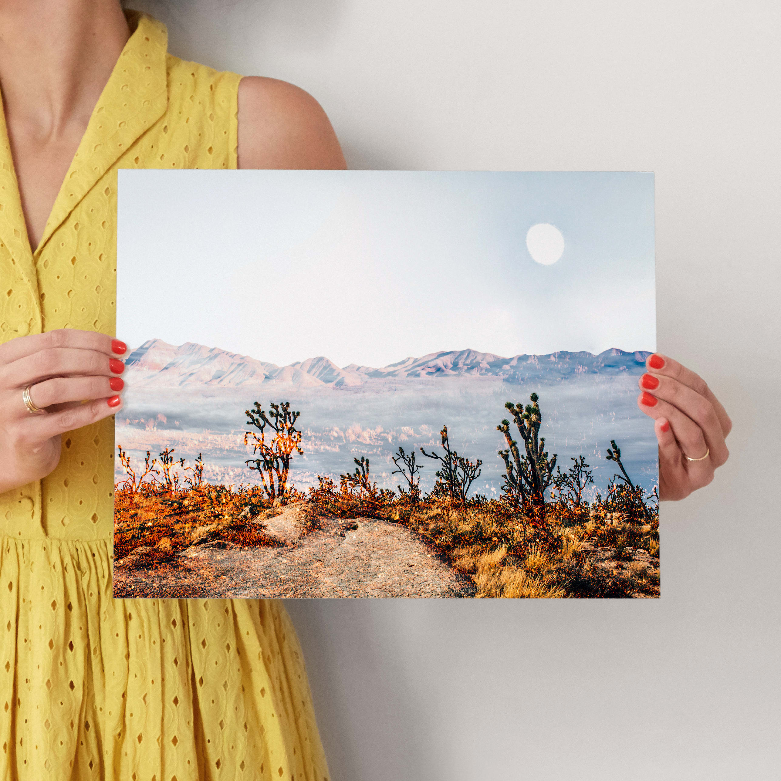 Desert Super Moon Wall Art Prints by Kate Baird Minted