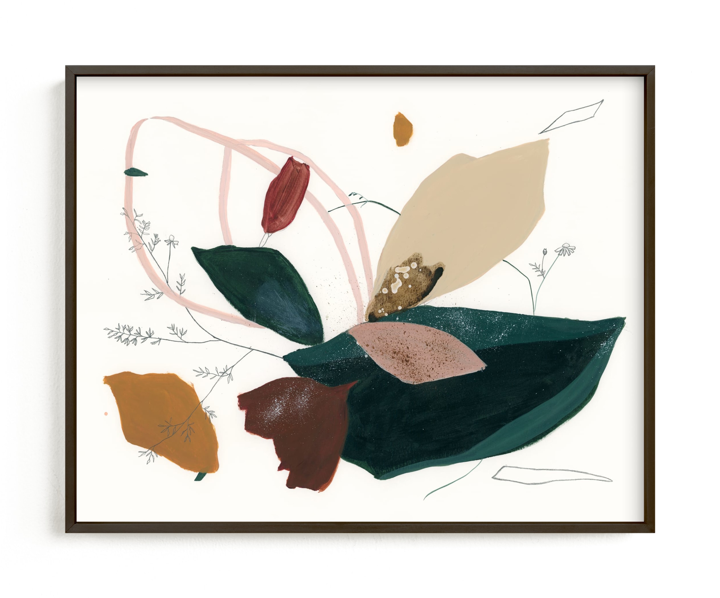I Wandered in the Forest Wall Art Print