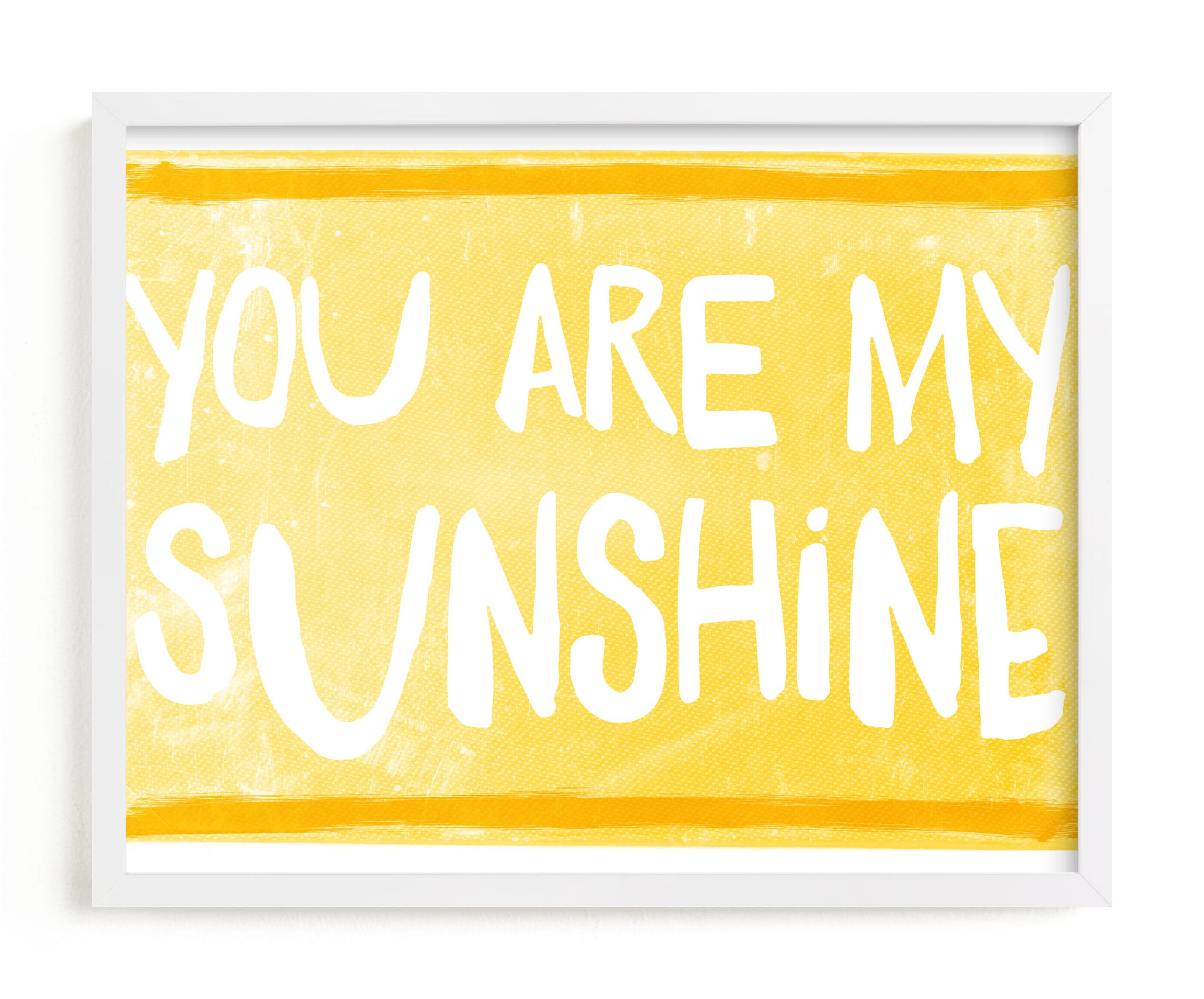 "My Sunshine Love" - Art Print by Kerry Doyle - Paper Dahlia in beautiful frame options and a variety of sizes.