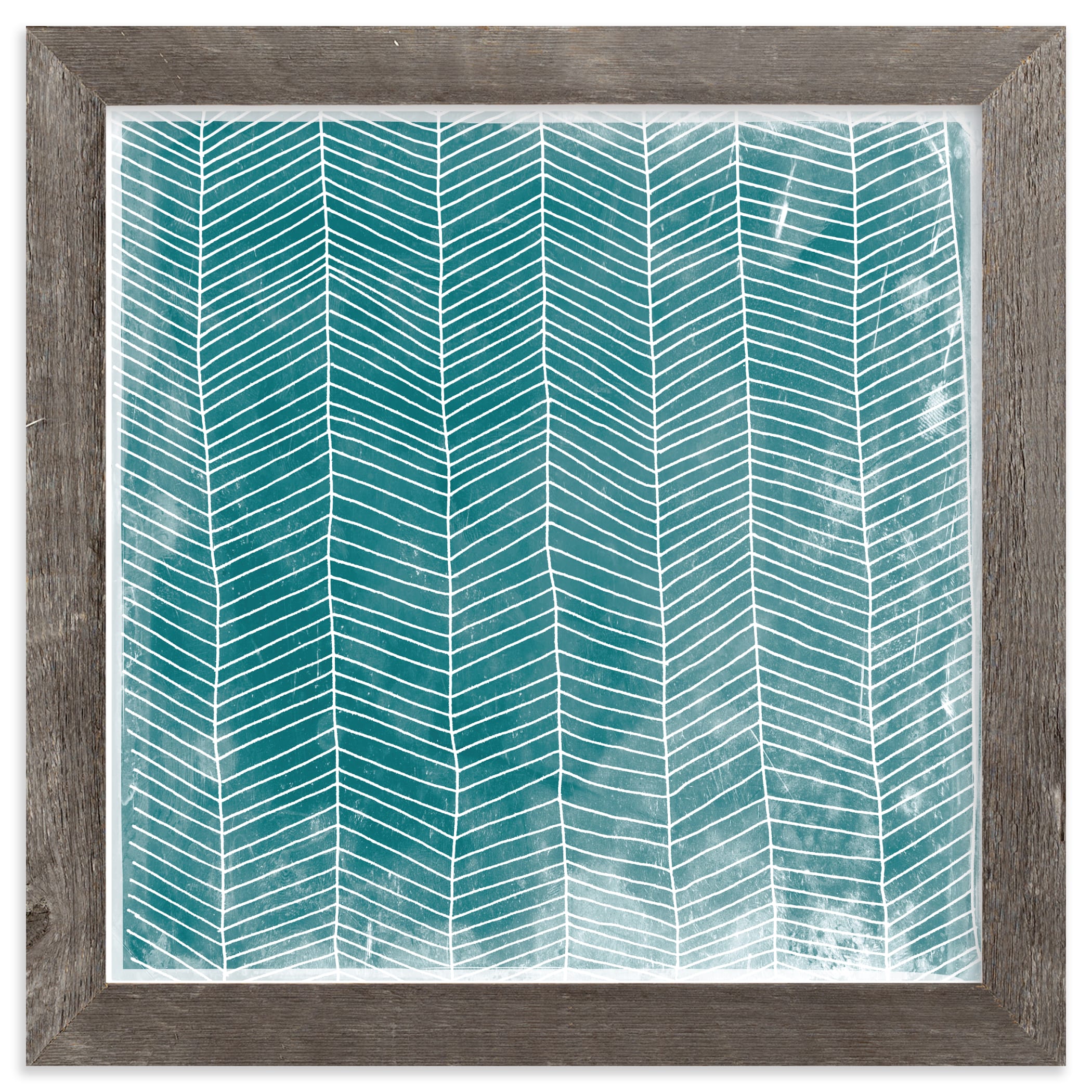 Abstract Herringbone Wall Art Prints by Paper Dahlia Minted