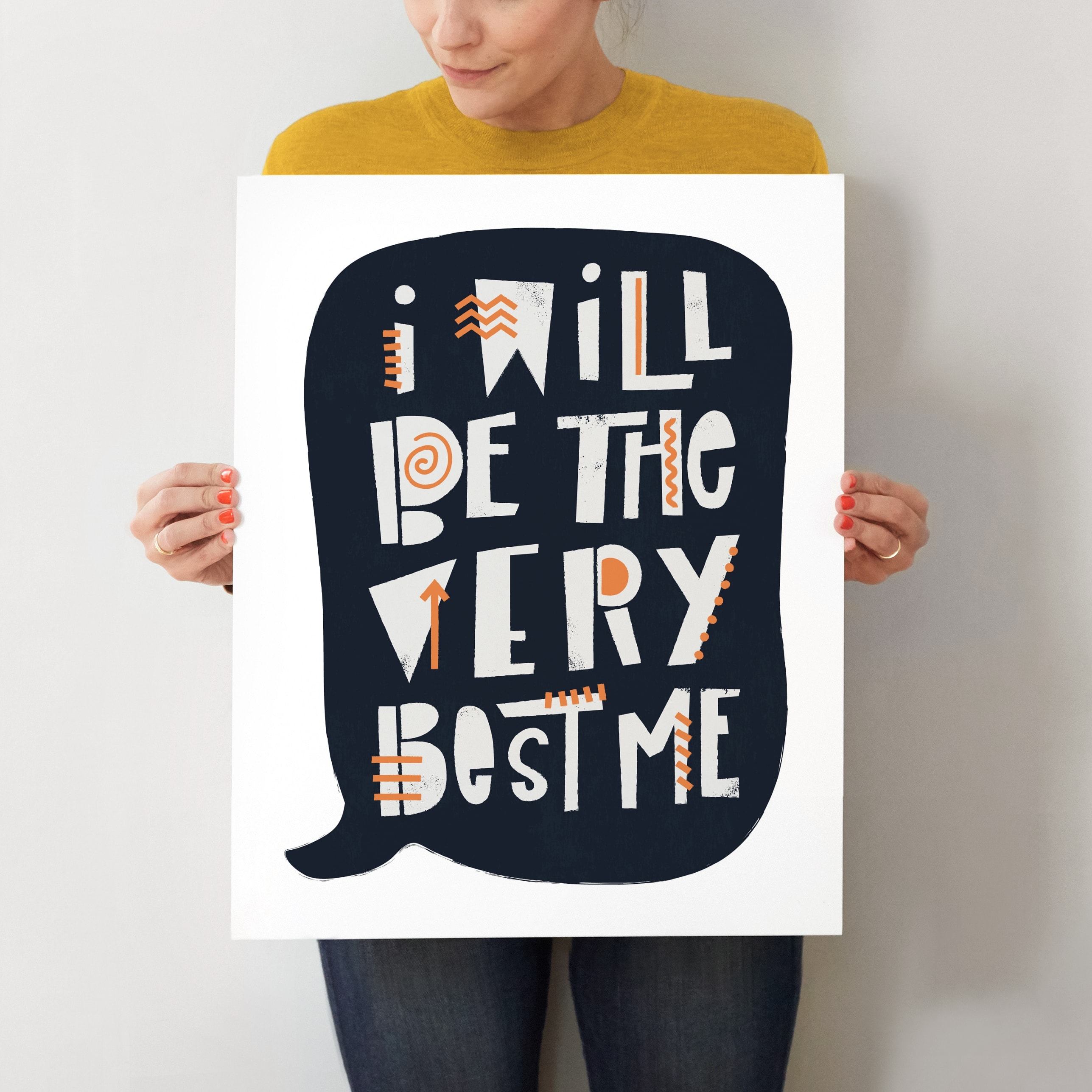 Very Best Me Wall Art Prints by Amy Payne Minted
