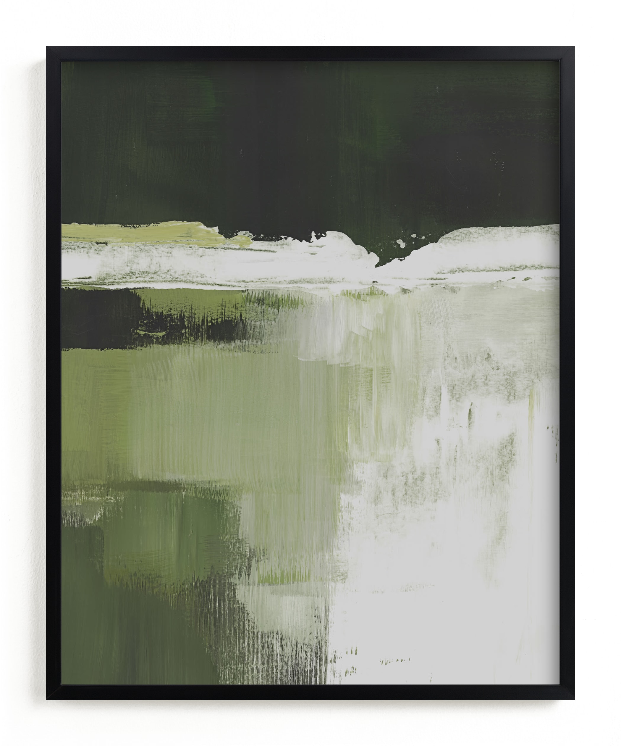 "Rushing Waterfall" - Limited Edition Art Print by AlisonJerry in beautiful frame options and a variety of sizes.
