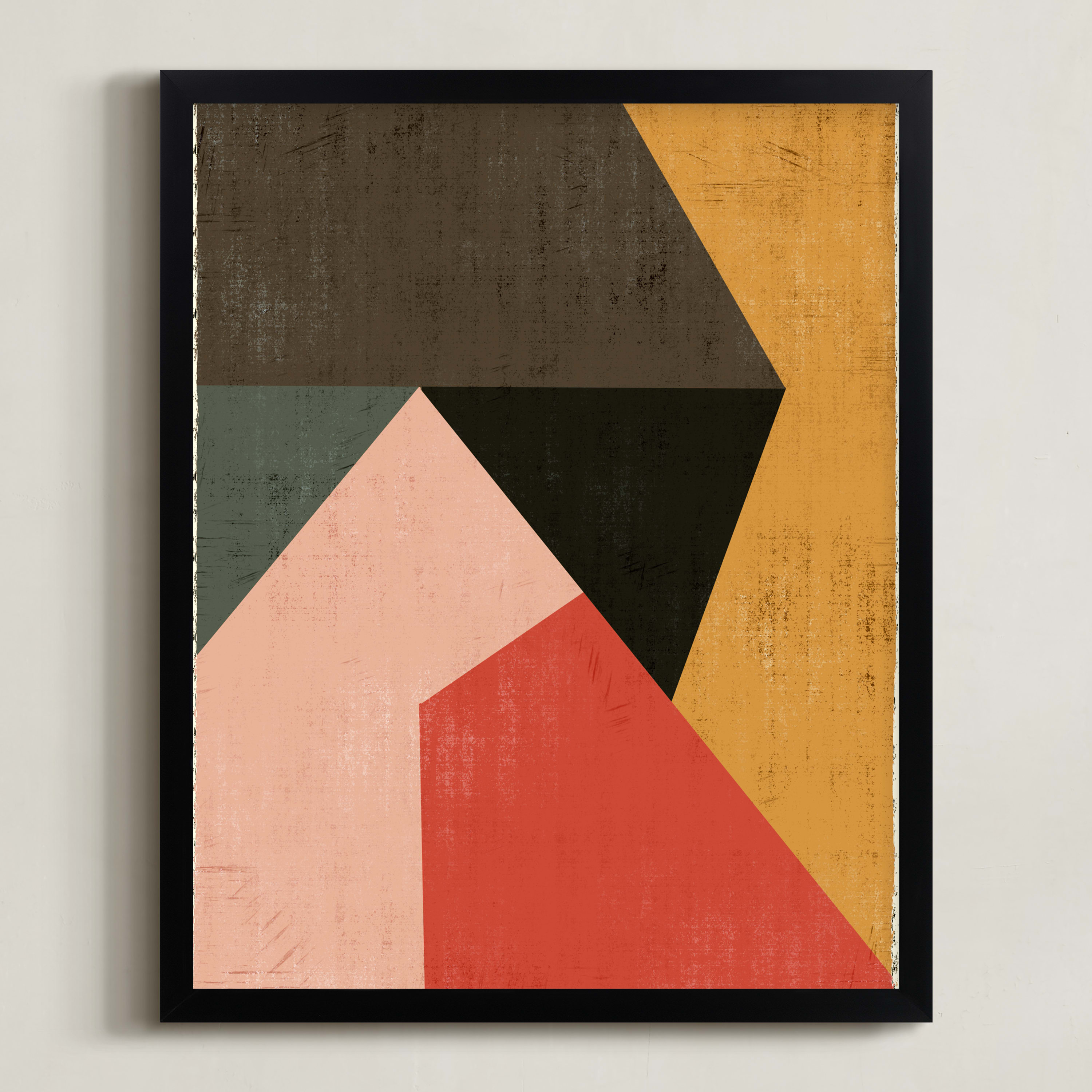 Geo Abstract Wall Art Prints by Angel Walker Minted