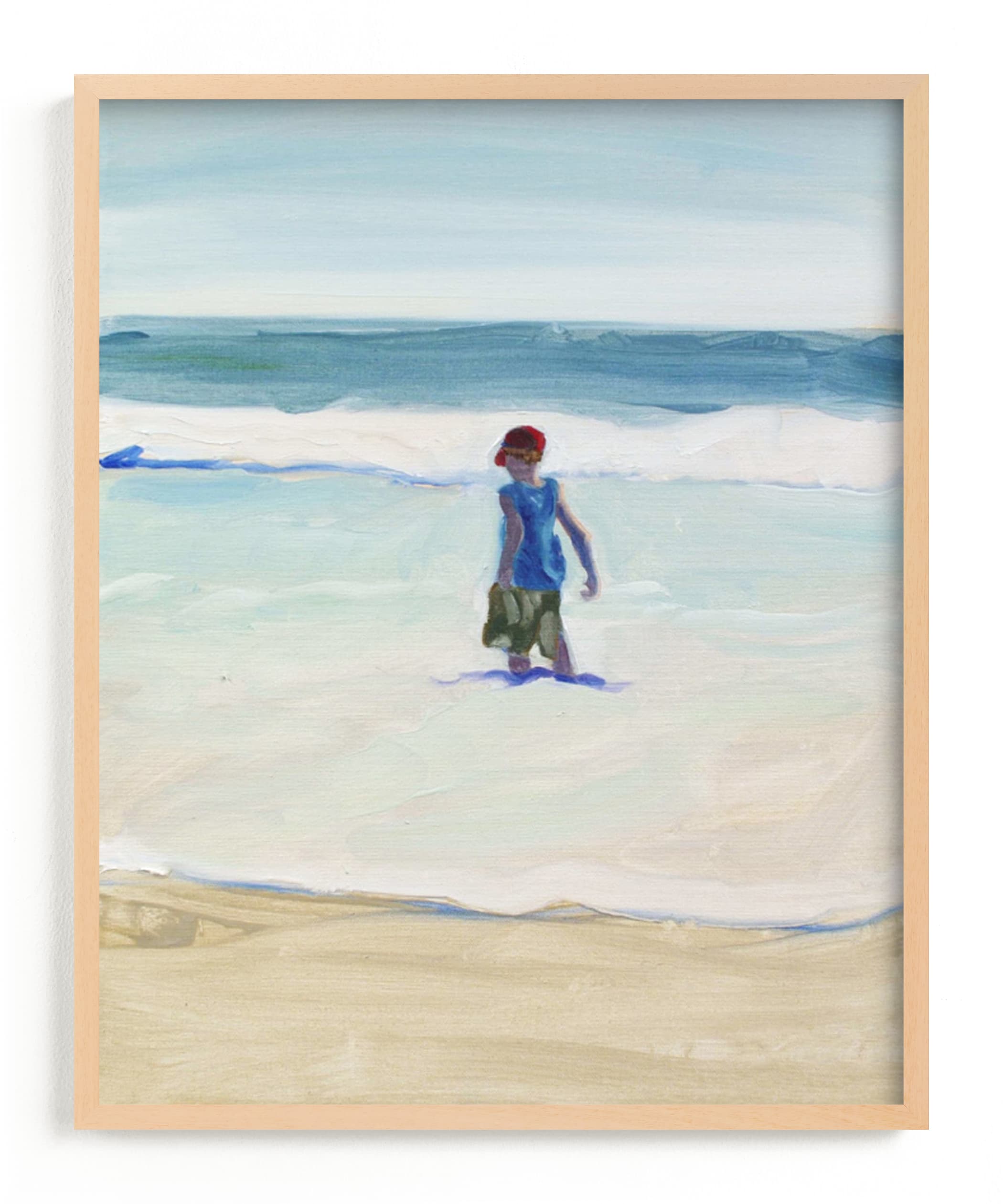 "Oxnard Zachary I" - Art Print by Annie Seaton in beautiful frame options and a variety of sizes.
