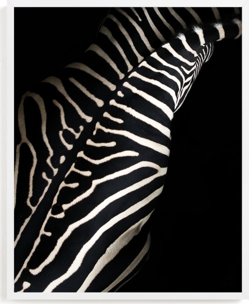 This is a ivory art by David Michuki called Night Stripes.