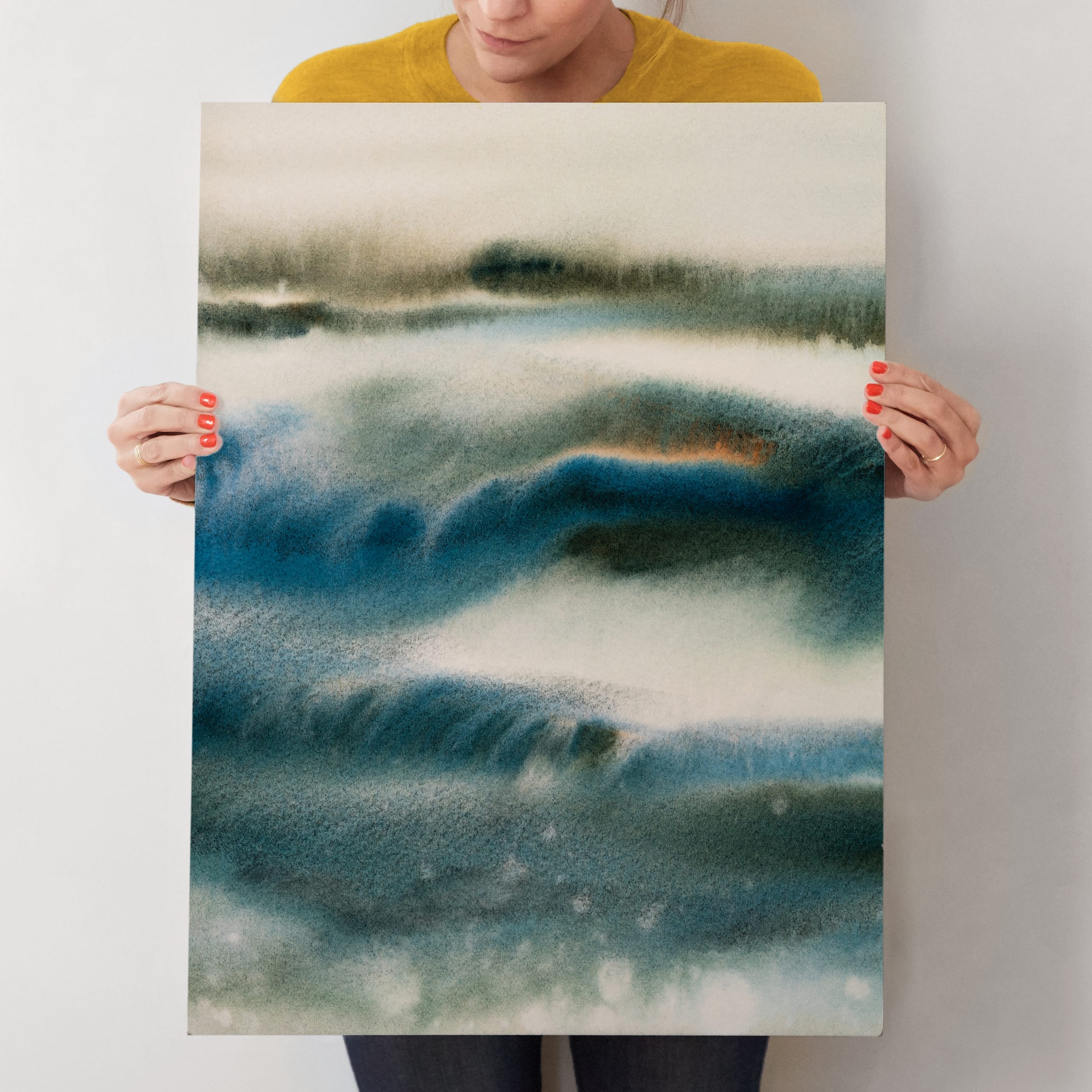 Blue Embrace Sky Over Ocean Wall Art Prints By Marta Spendowska Minted