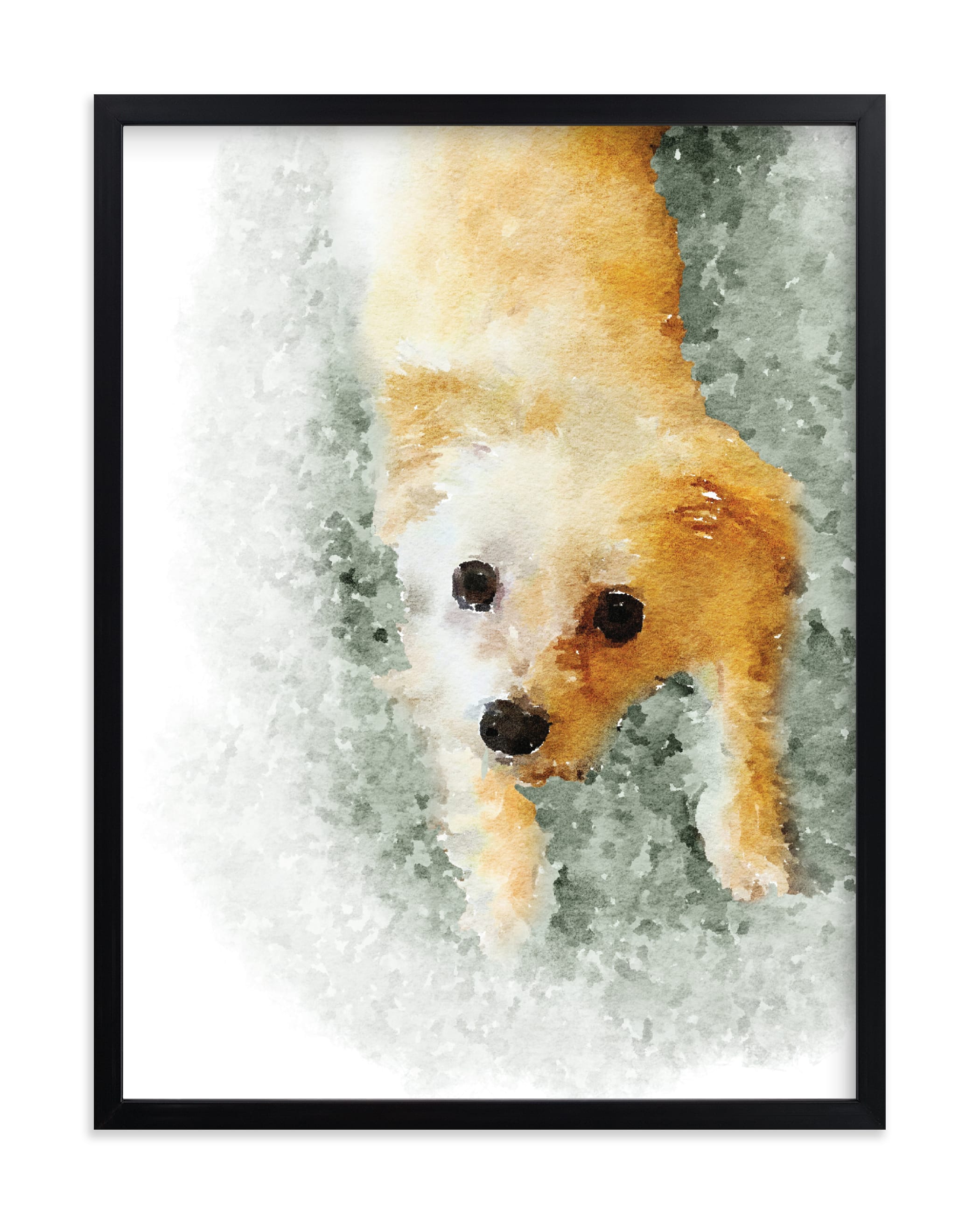 Custom Pet Portrait Your Drawing As Art Print