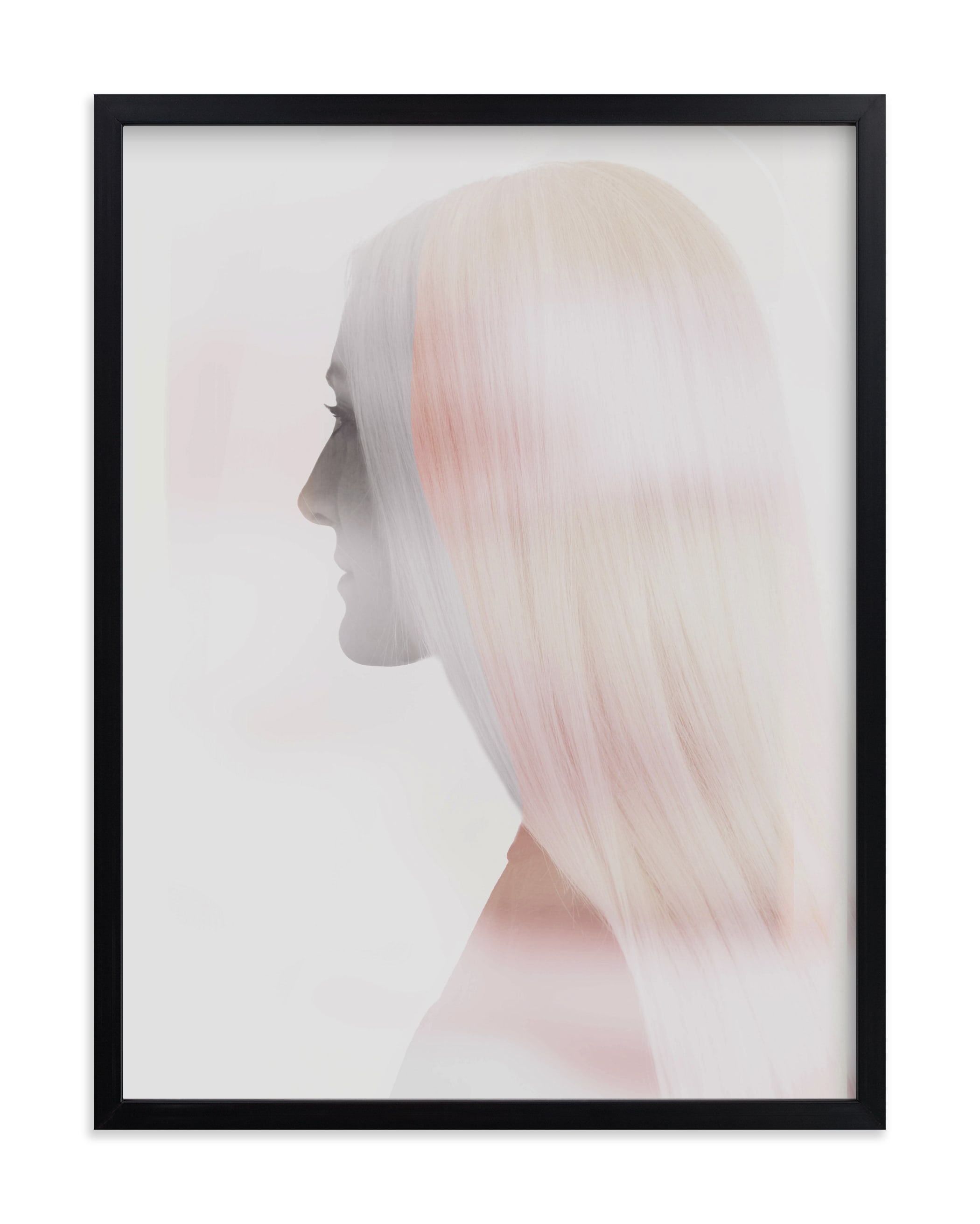 "portrait of a lady" - Limited Edition Art Print by Maja Cunningham in beautiful frame options and a variety of sizes.