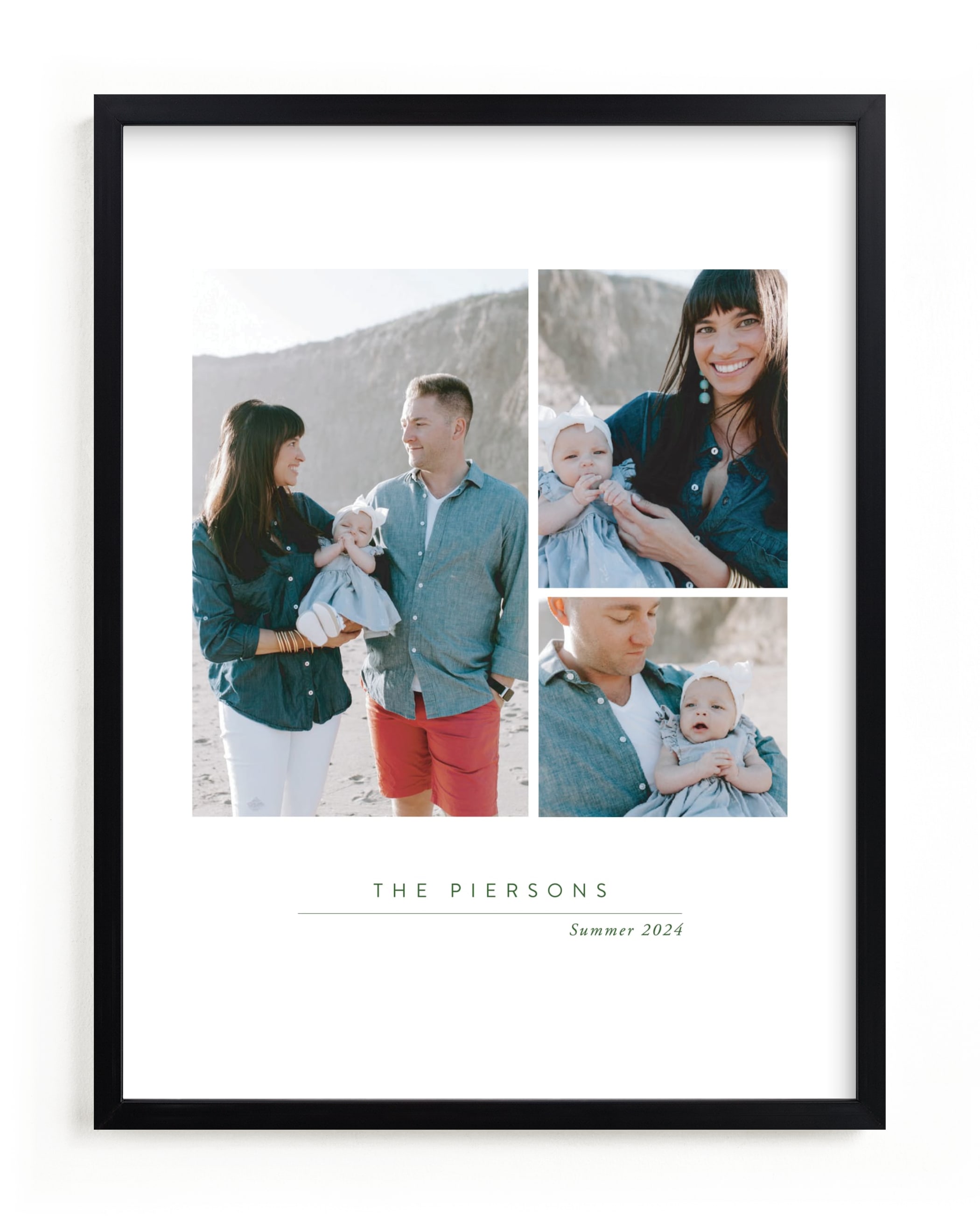 "Three Moments" - Custom Photo Art Print by Oscar and Emma - Karly Depew in beautiful frame options and a variety of sizes.