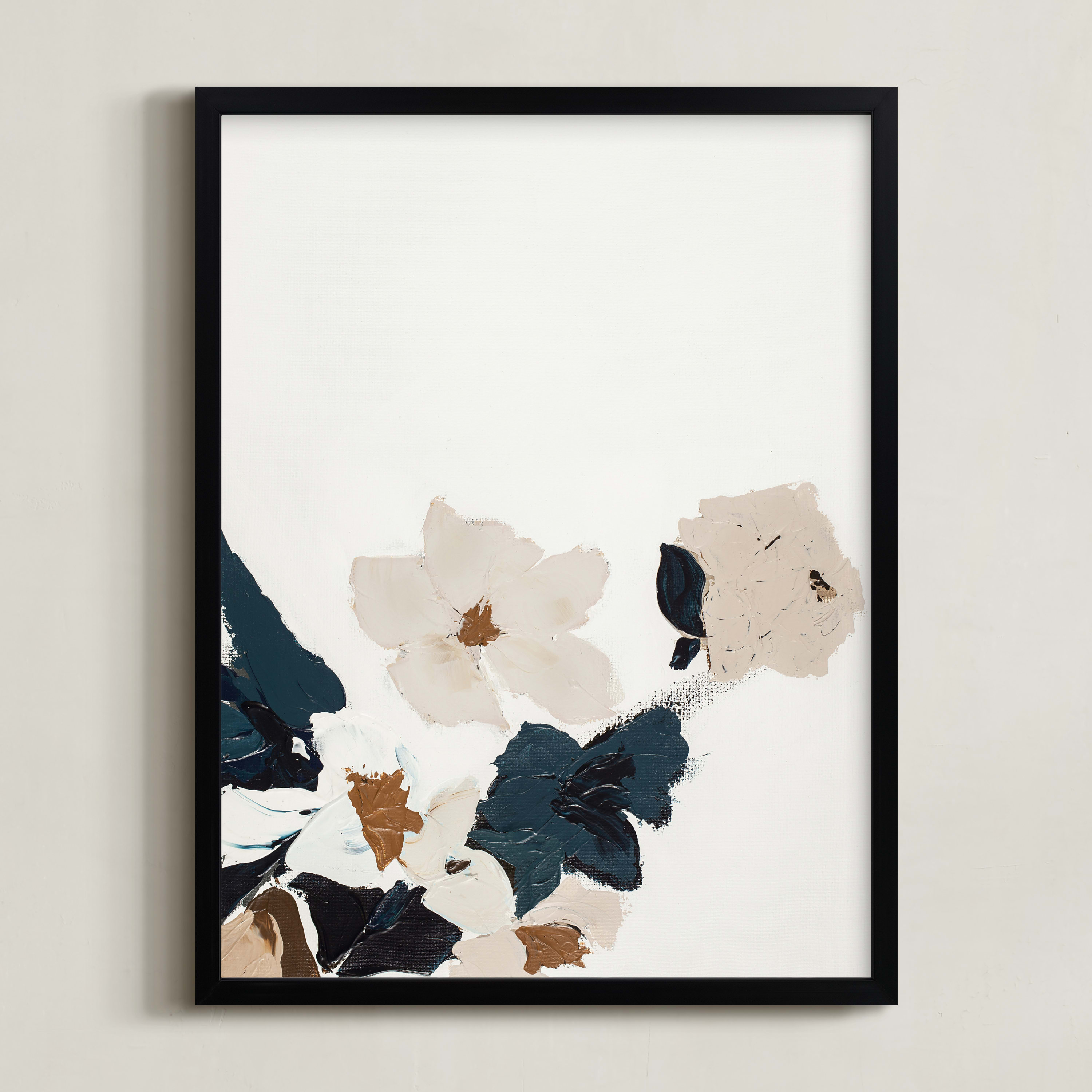 Abstract Botanical Floral Diptych I Wall Art Prints by Caryn Owen Minted
