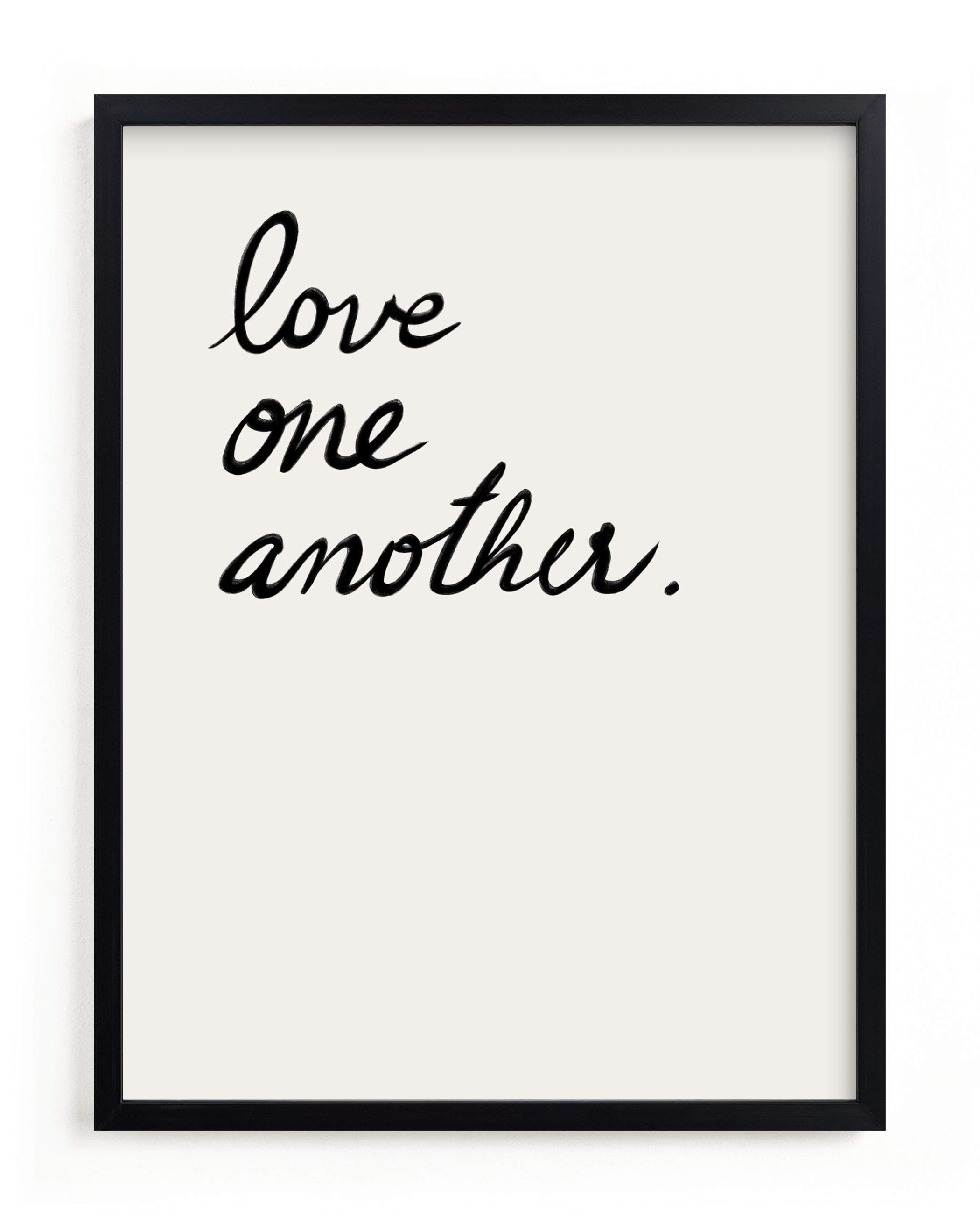 Love one, Love all Art Print