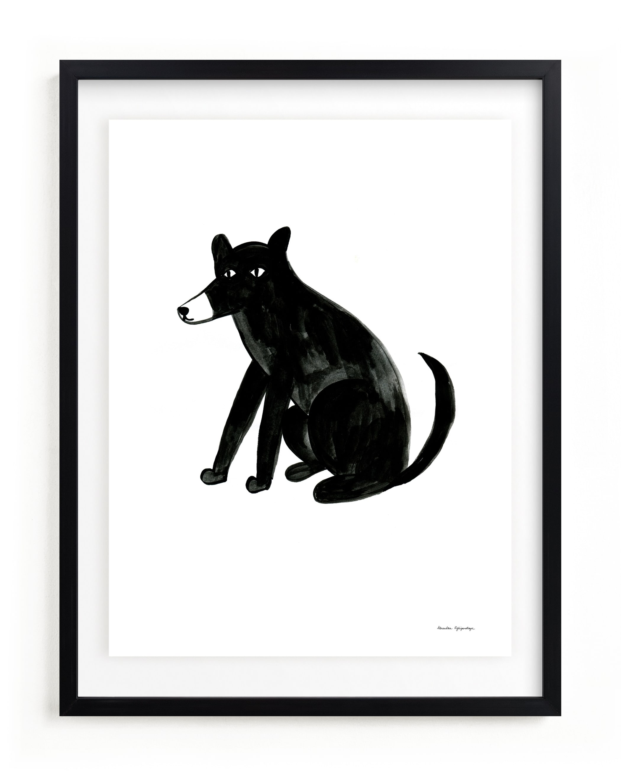 dog Children's Art Print