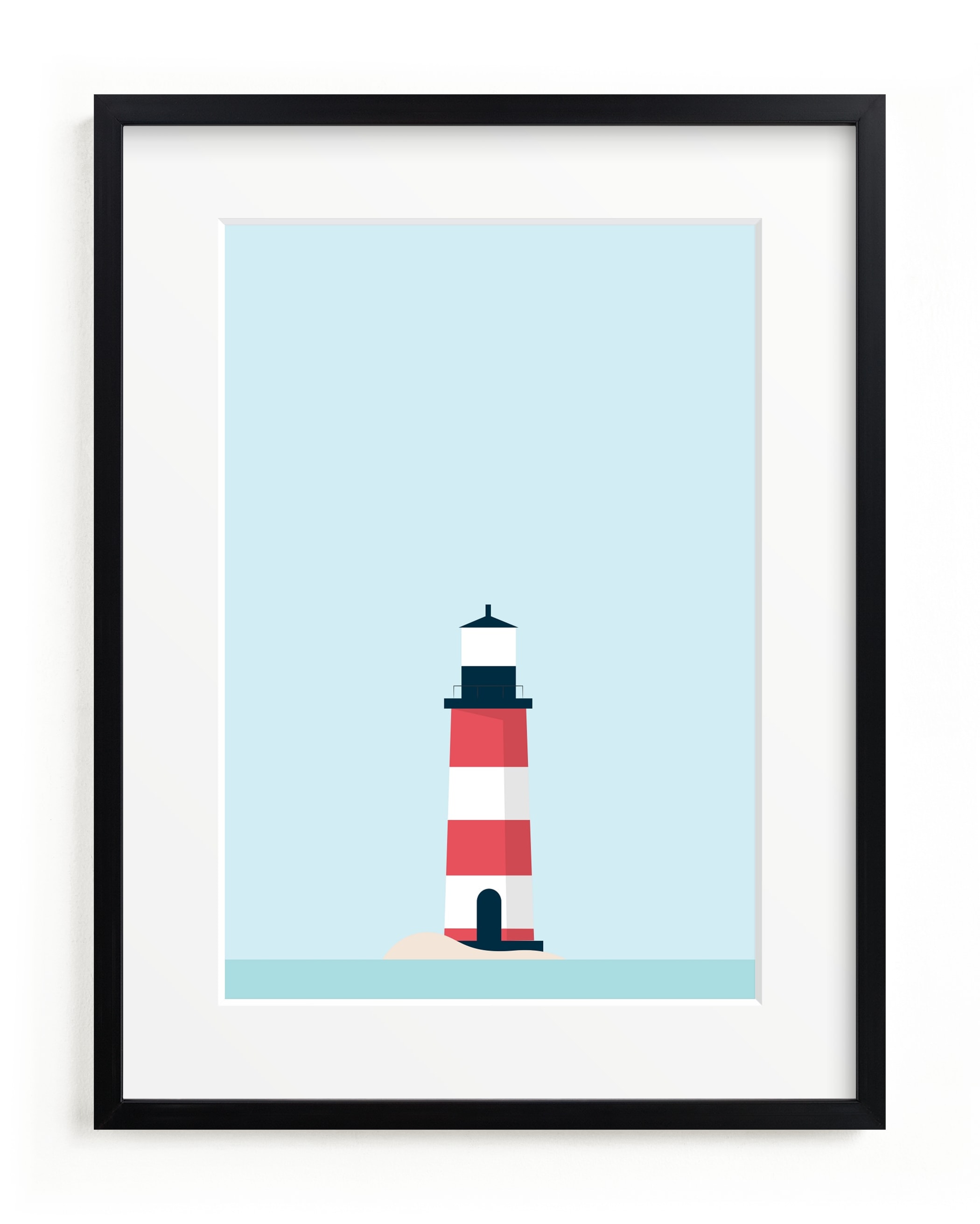 Sea side Children's Art Print