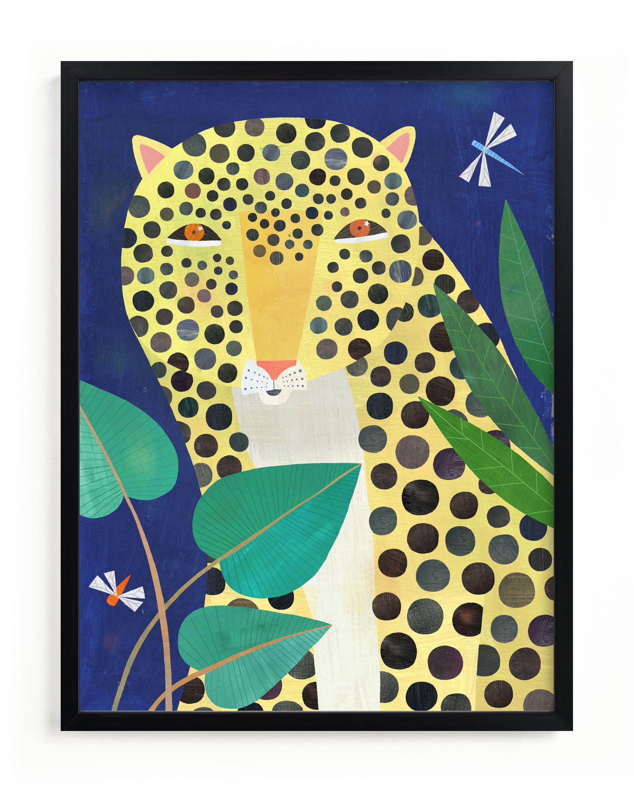 Jungle Leopard Children's Art Print
