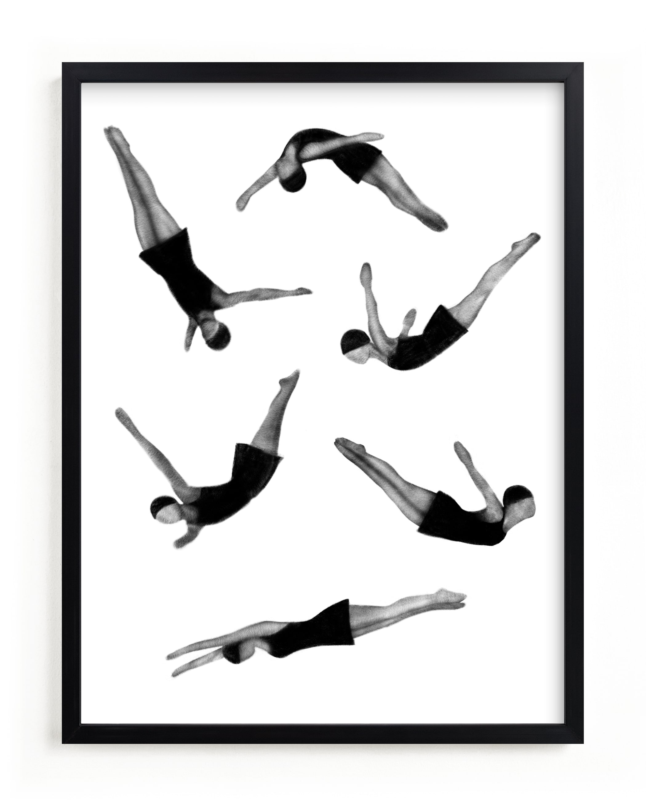 "divers" by Leanne Friedberg in beautiful frame options and a variety of sizes.