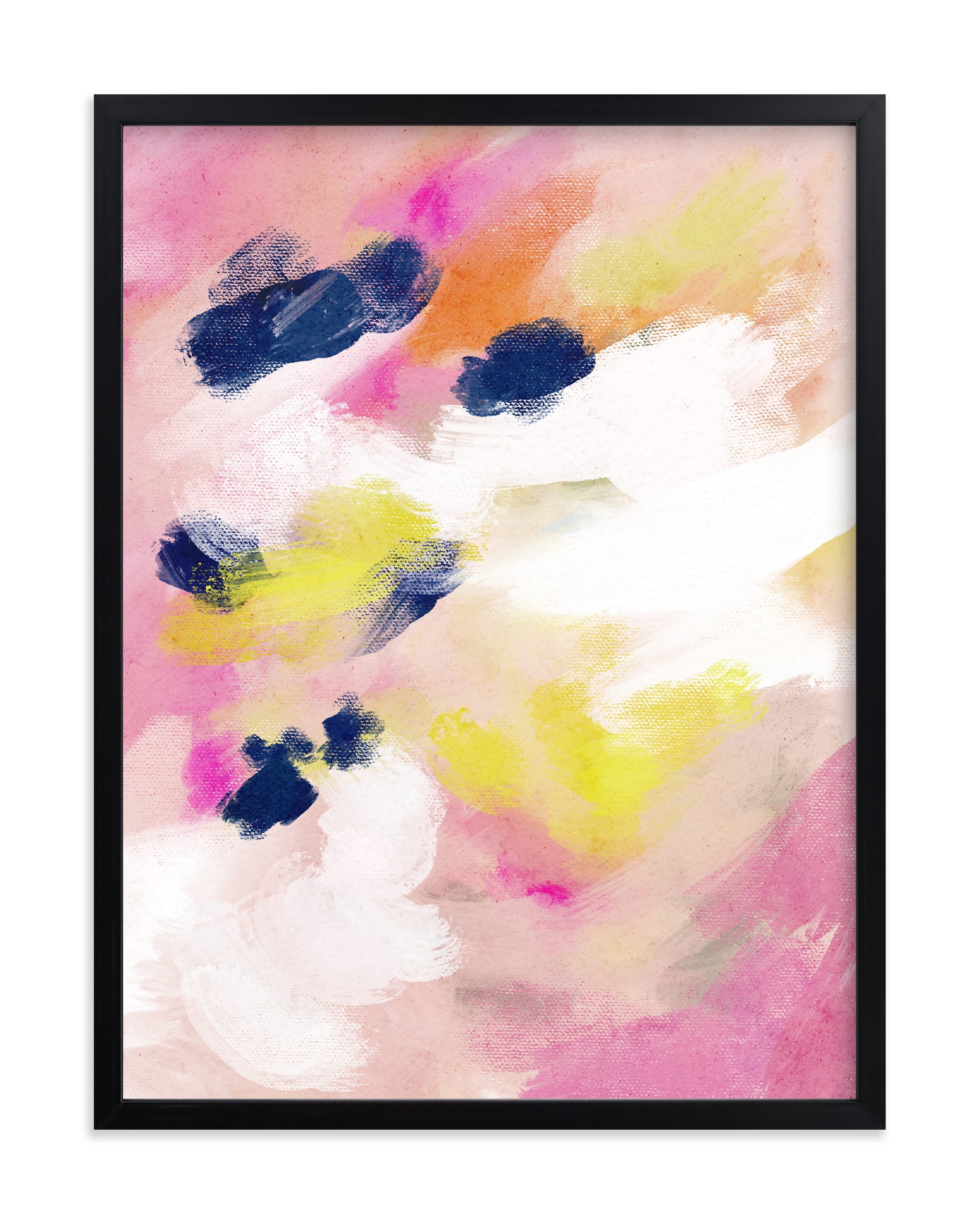 "Preppy in Pink" by Britt Mills in beautiful frame options and a variety of sizes.