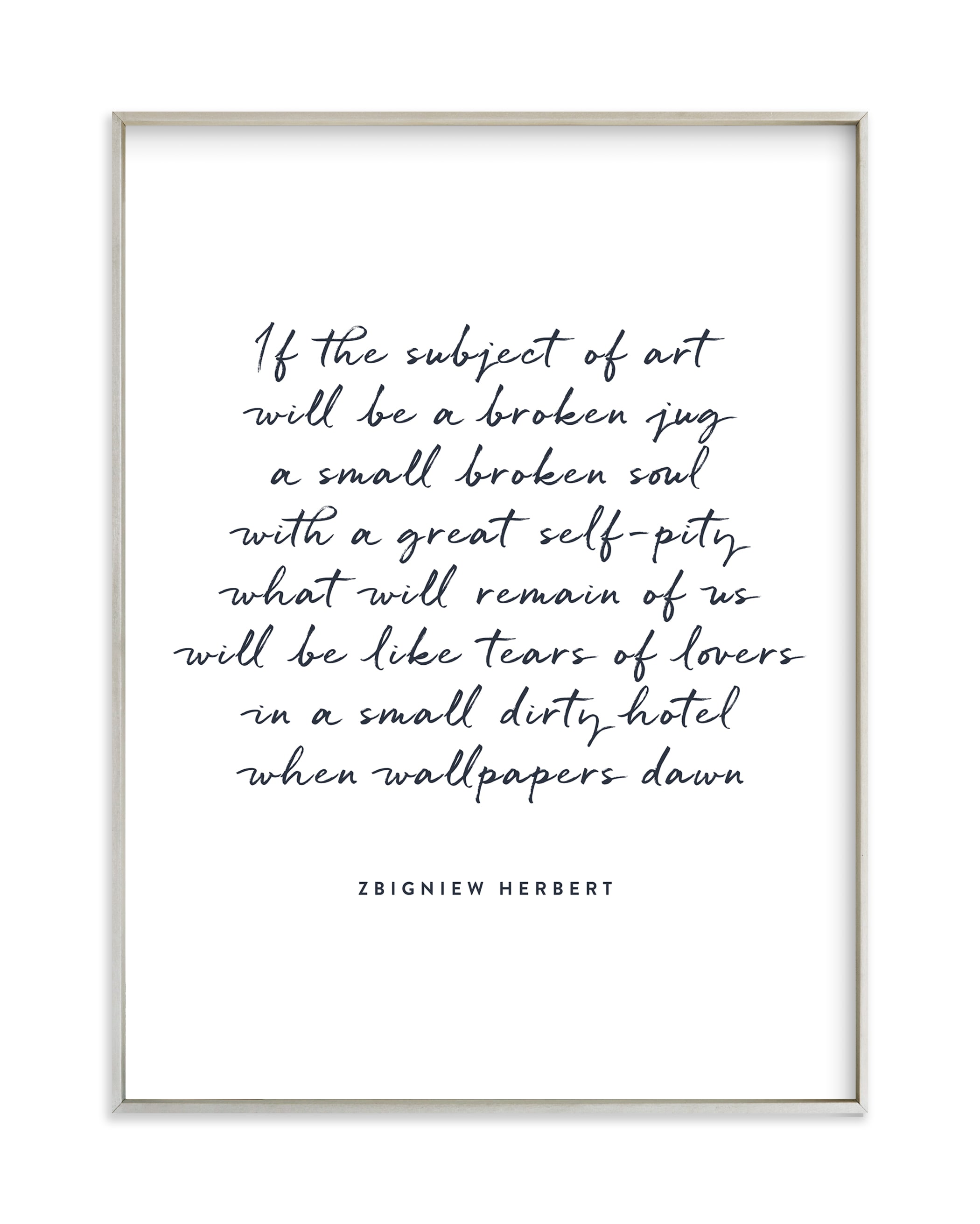 Custom Quotes Your Drawing As Art Print