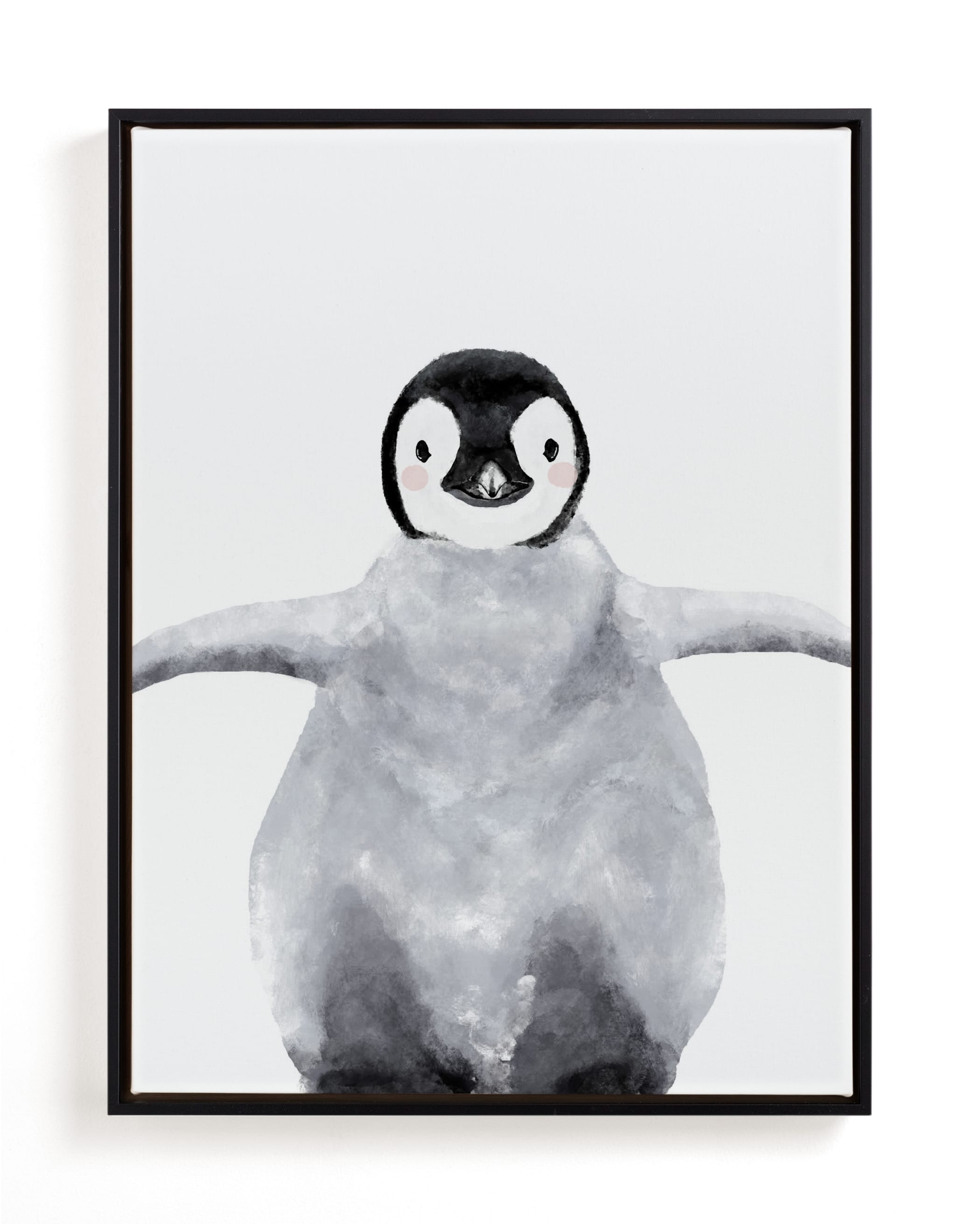 Baby Animal Penguin Children's Art Print