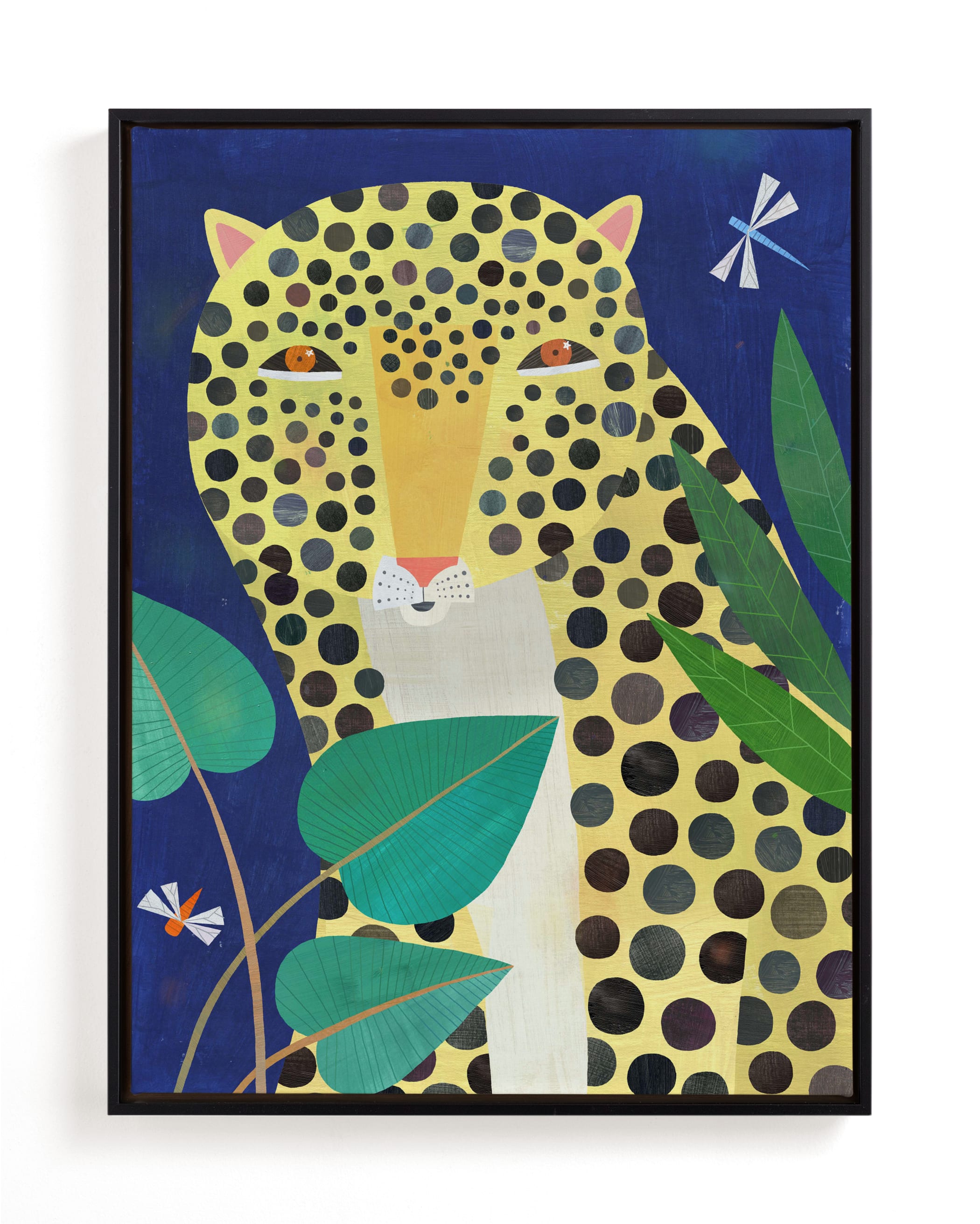 Jungle Leopard Children's Art Print