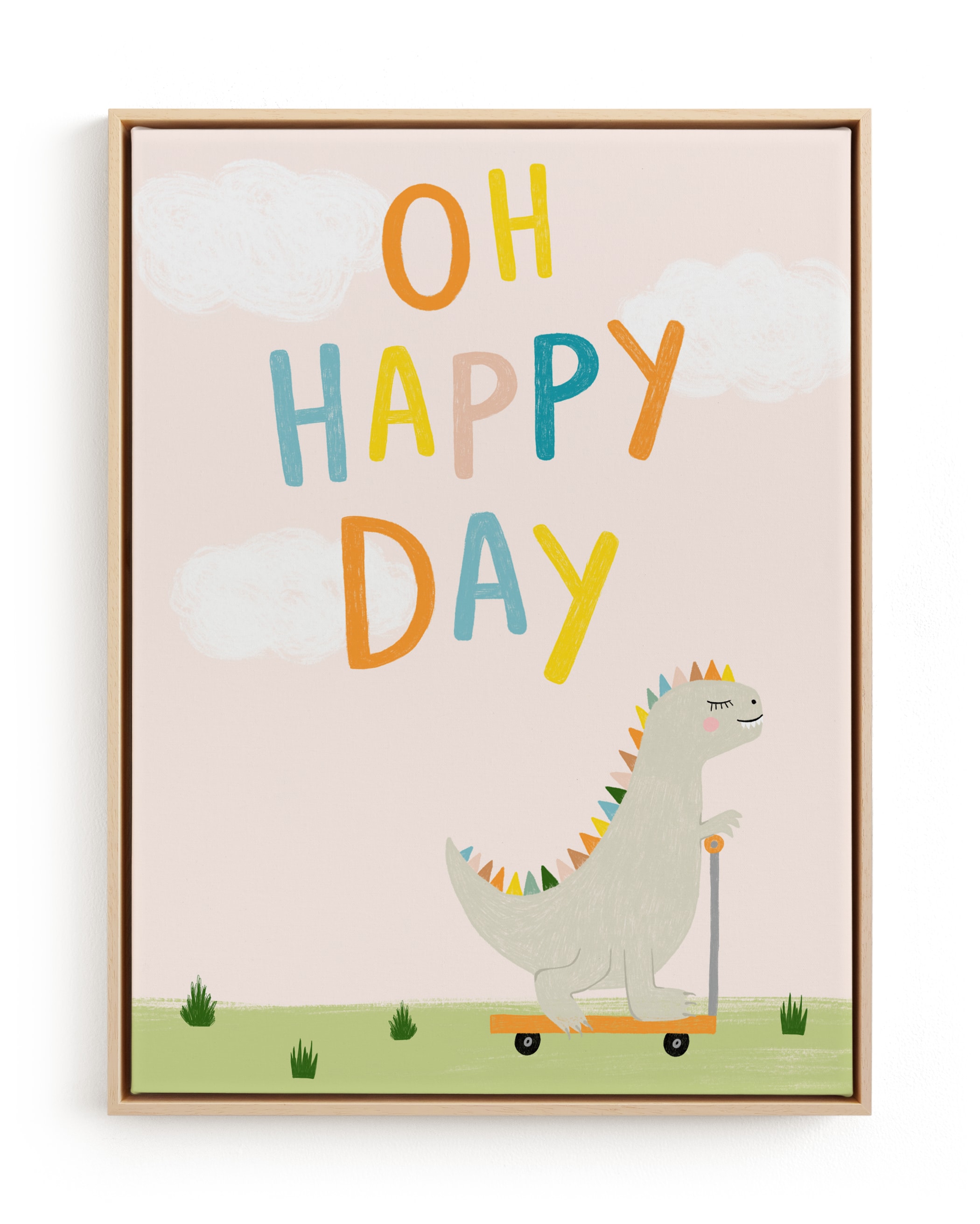 Oh Happy Day Children's Art Print