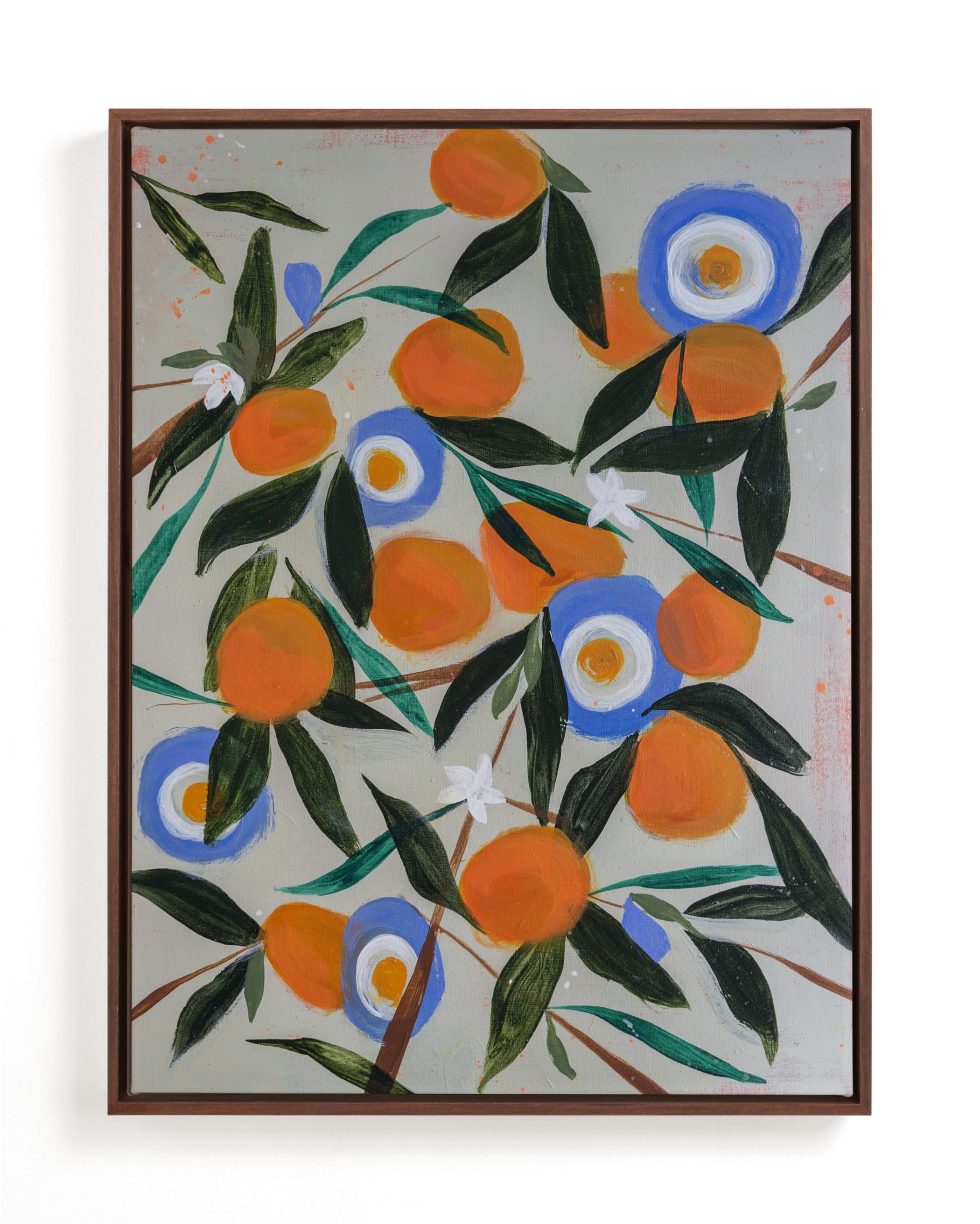 Orange Tree Painting