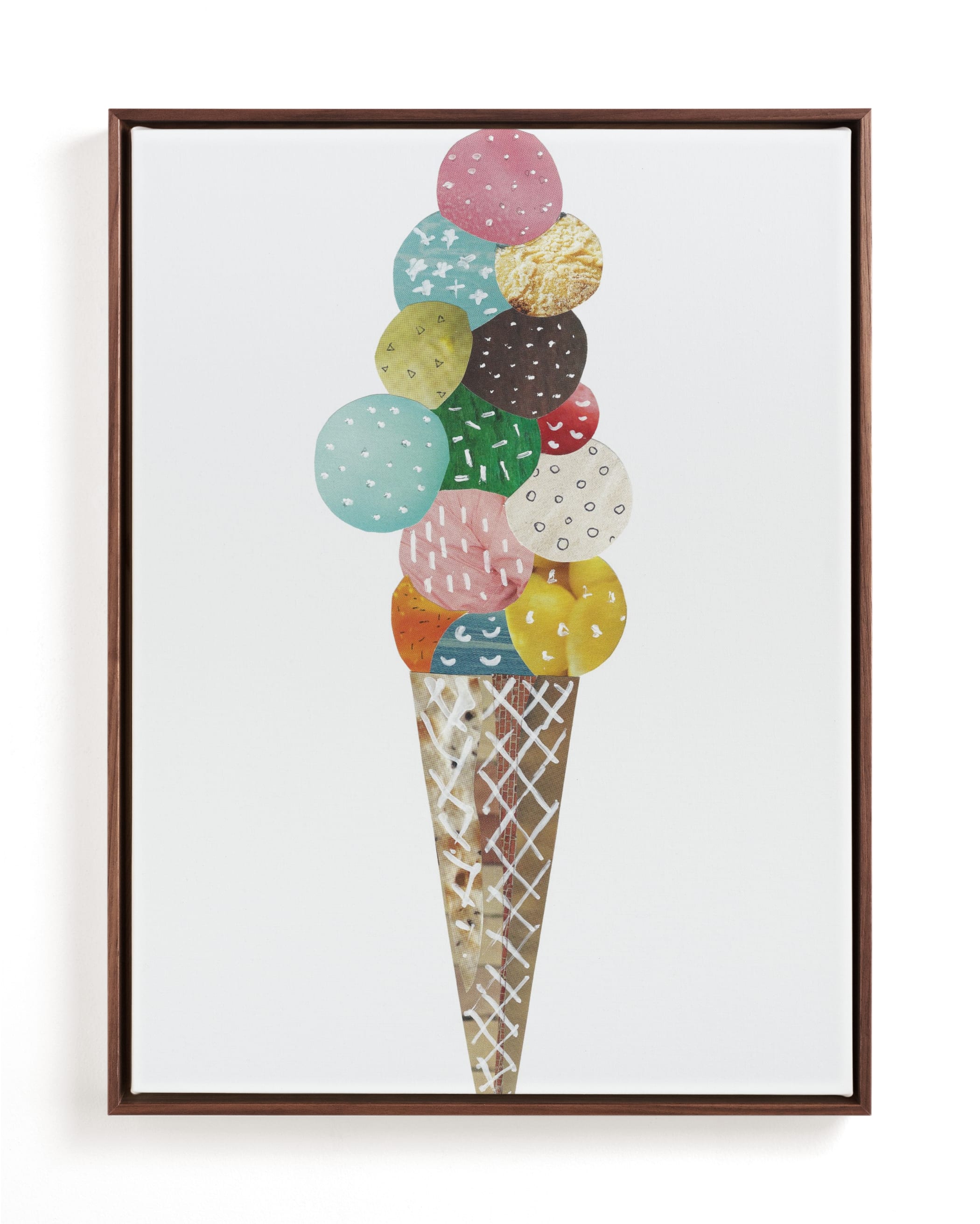 Ice Cream Children's Art Print