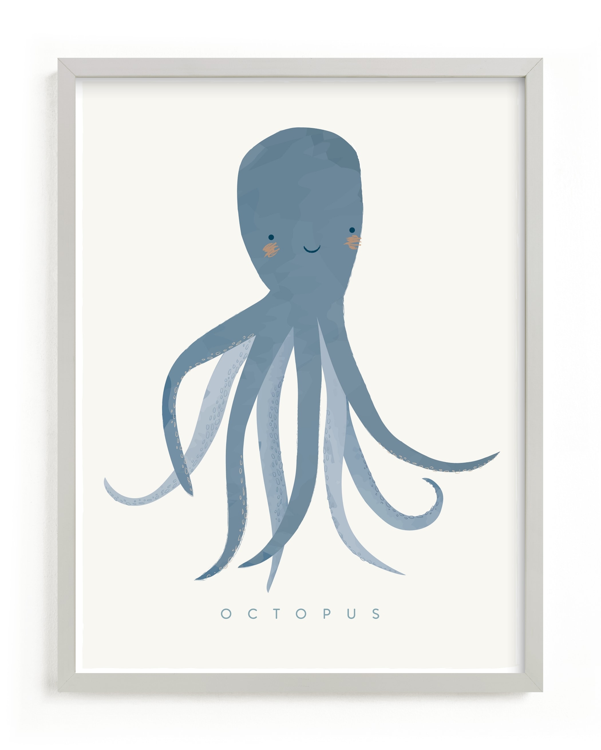 octopus tentacles Children's Art Print