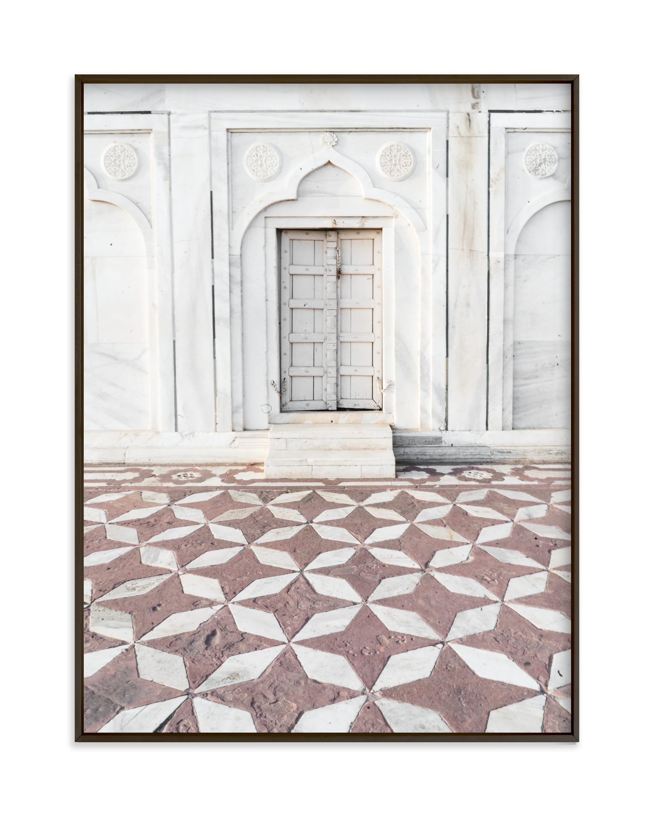 "Palace Walk 1" - Limited Edition Art Print by Kamala Nahas in beautiful frame options and a variety of sizes.
