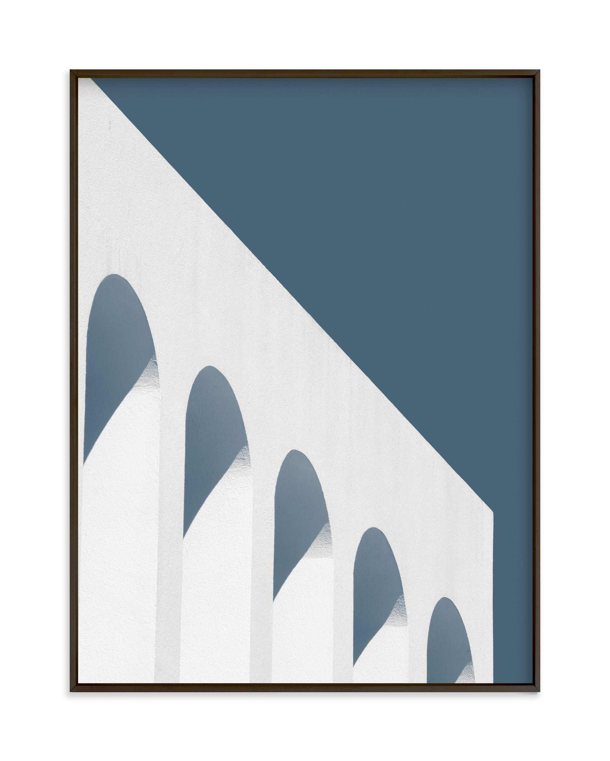 Arches in black and white Art Print