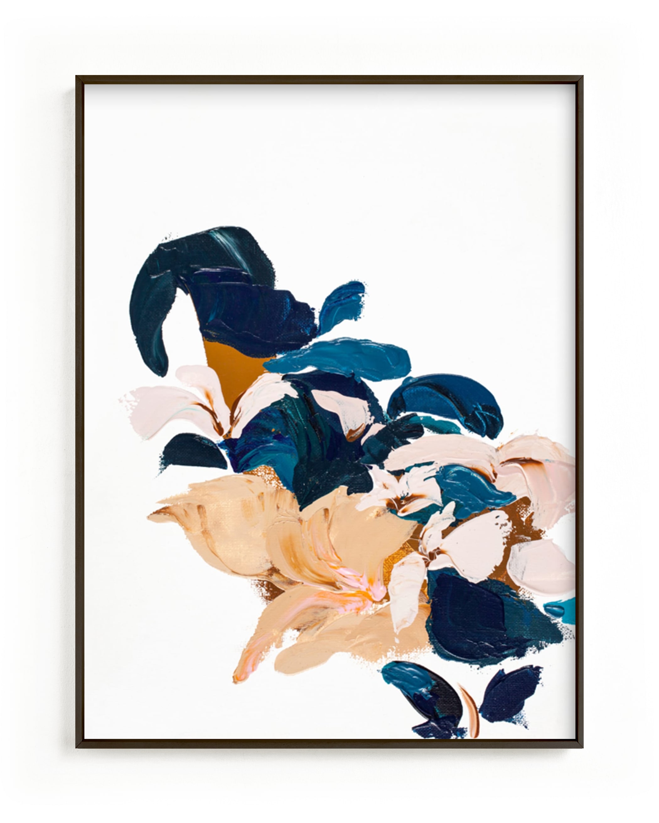 "Abstract Botanical" - Painting Art Print by Caryn Owen.