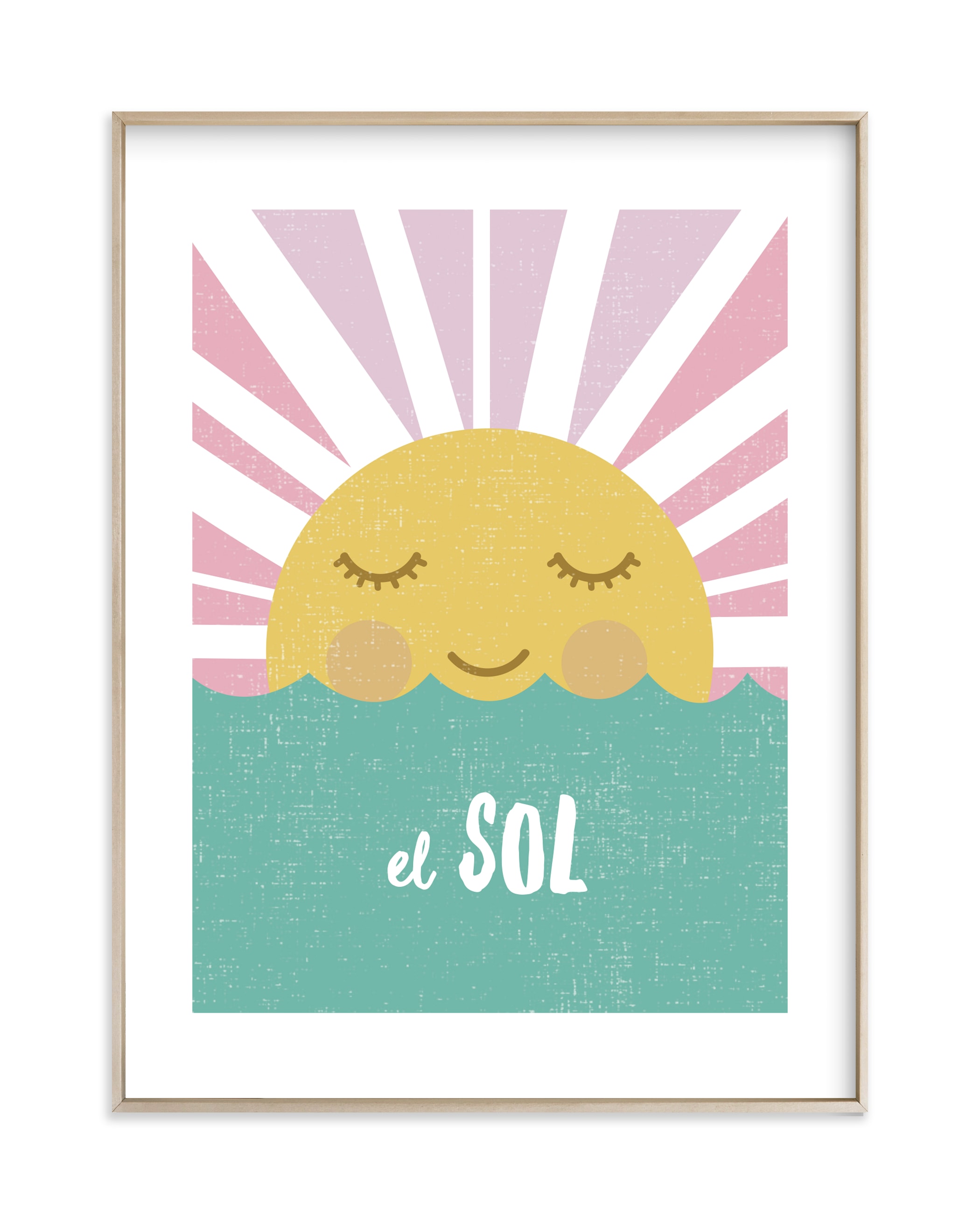 El Sol Children's Art Print