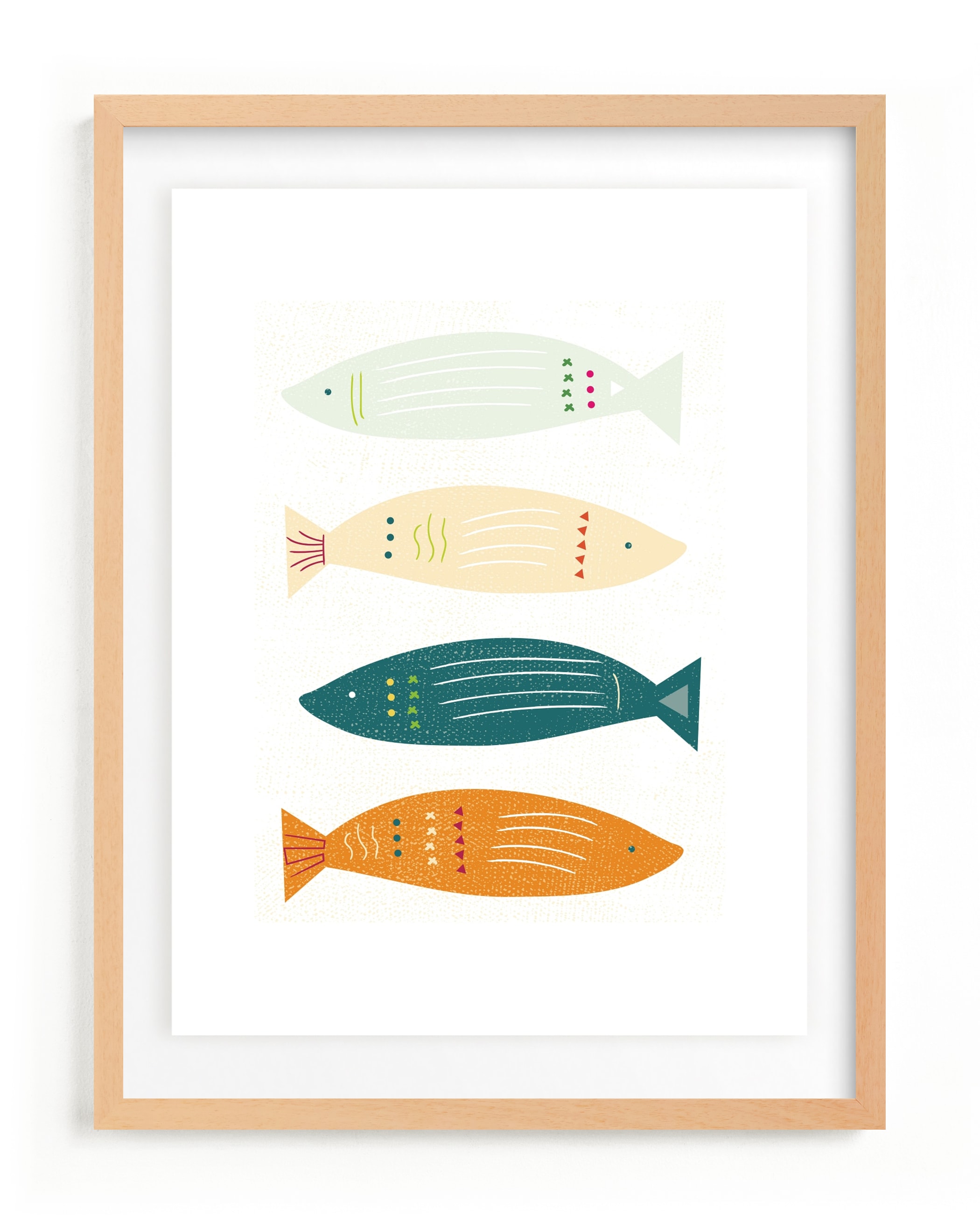 Fish Fiesta Children's Art Print