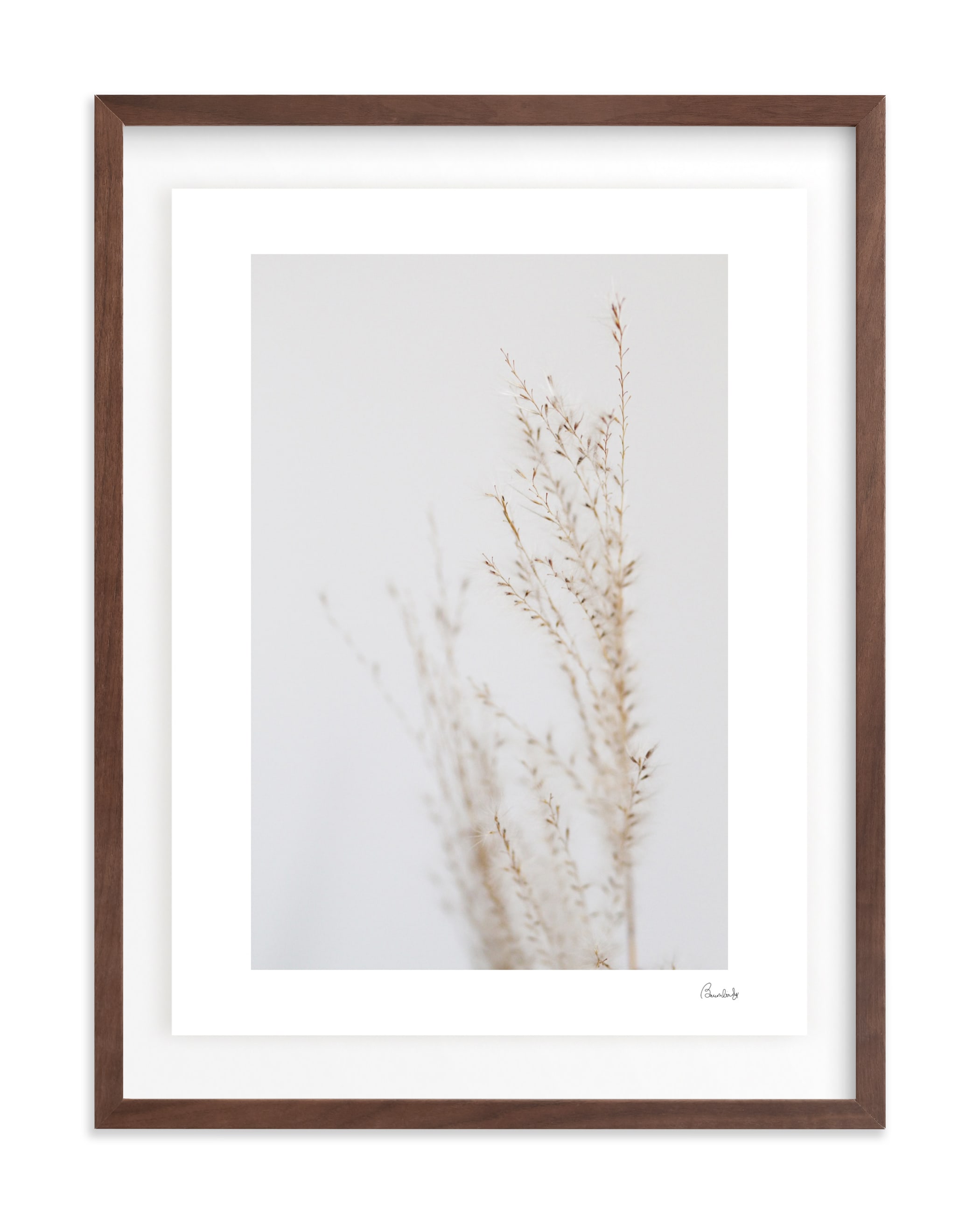 ghosted neutrals 3 Art Print