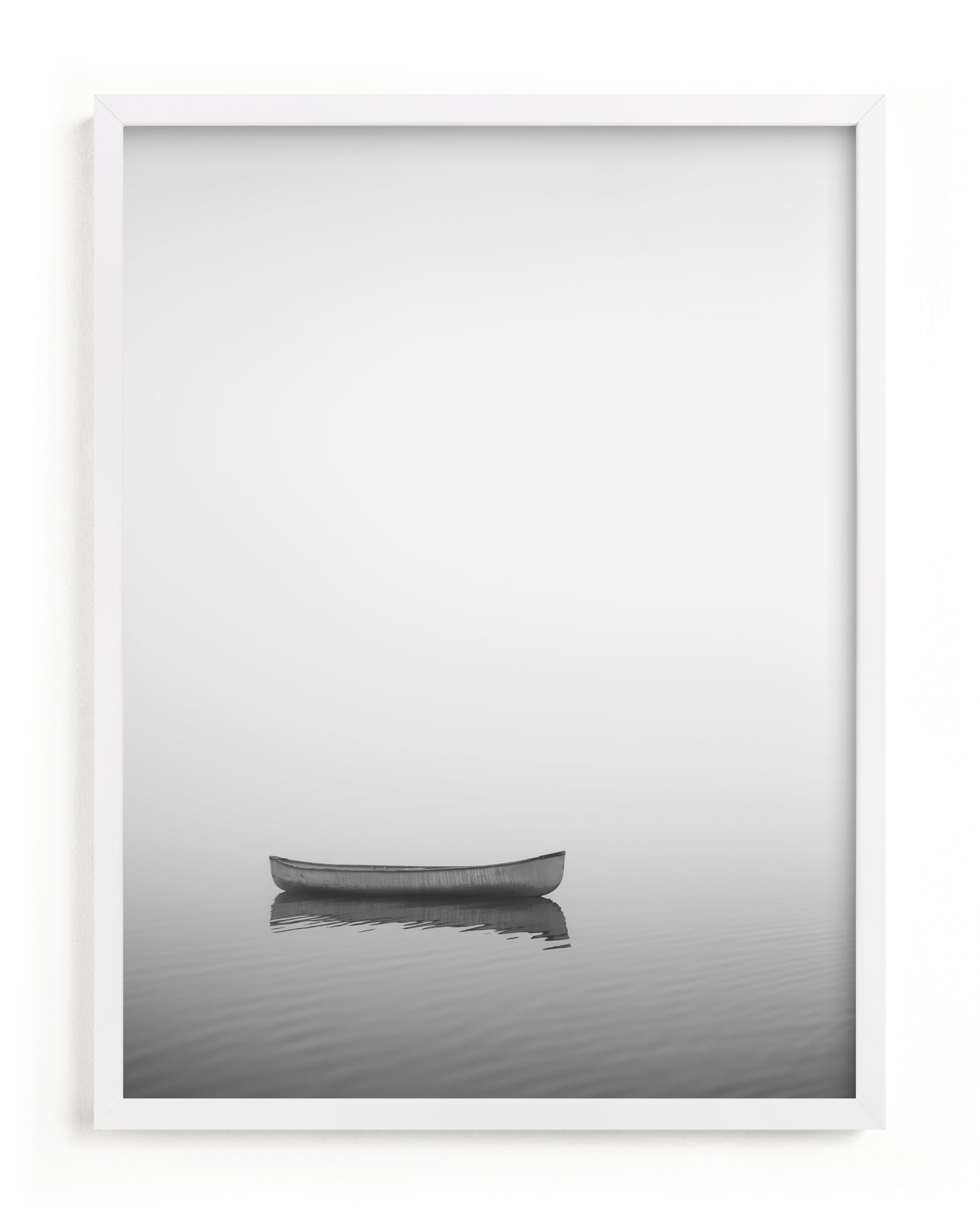 Solitude In Fog II Wall Art Print